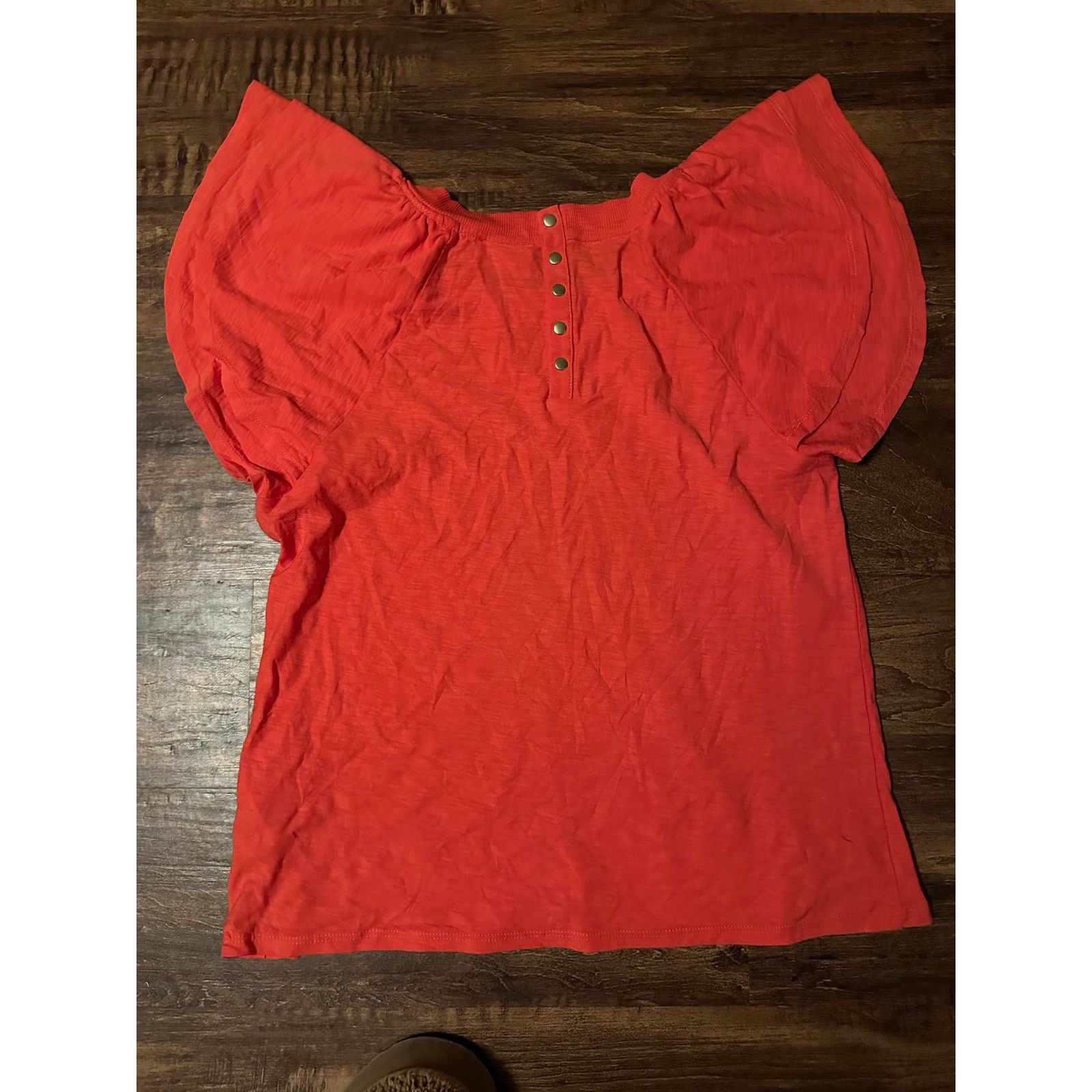 Nation LTD Nation Los Angeles Lorna top coral orange women's medium Size M / US 6-8 / IT 42-44 - 3 Thumbnail