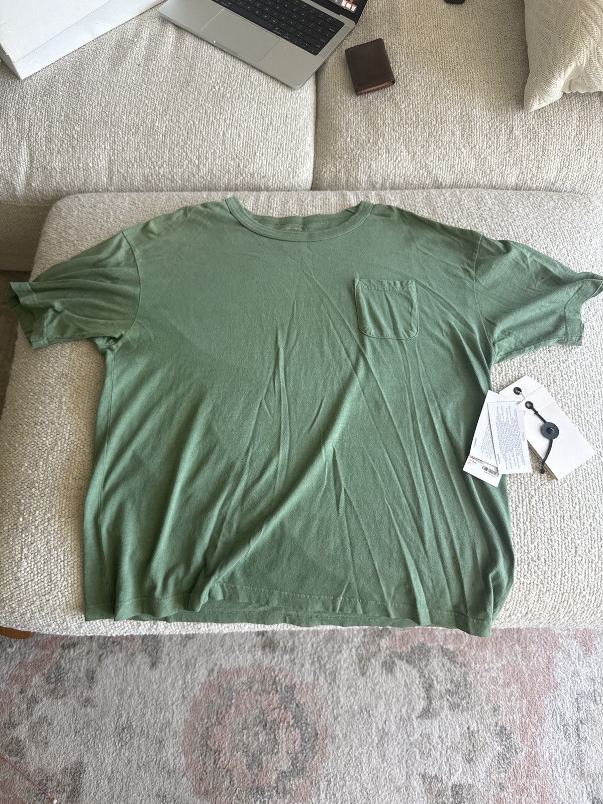 Visvim Visvim Jumbo Tee S/S Green Size US L / EU 52-54 / 3 - 1 Thumbnail