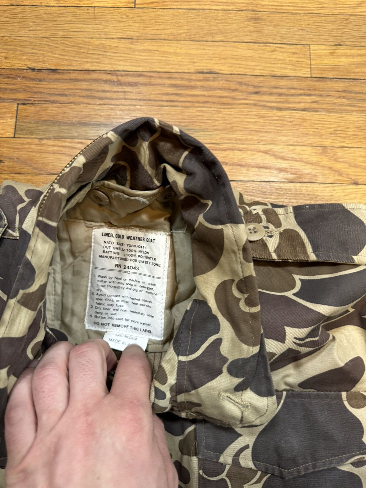 Vintage Vintage Duck Camo Jacket Size US M / EU 48-50 / 2 - 5 Thumbnail