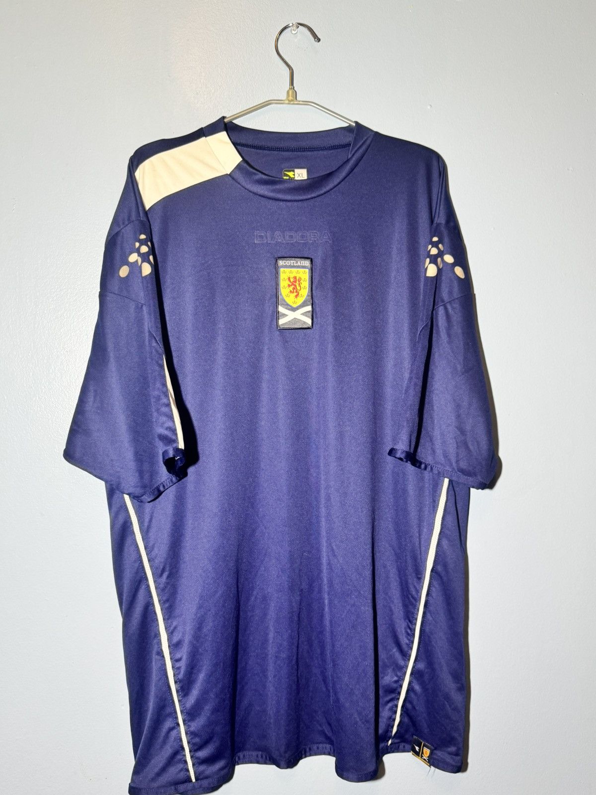 Diadora Scotland National Team home jersey 2003-2005 Size US XL / EU 56 / 4 - 1 Thumbnail