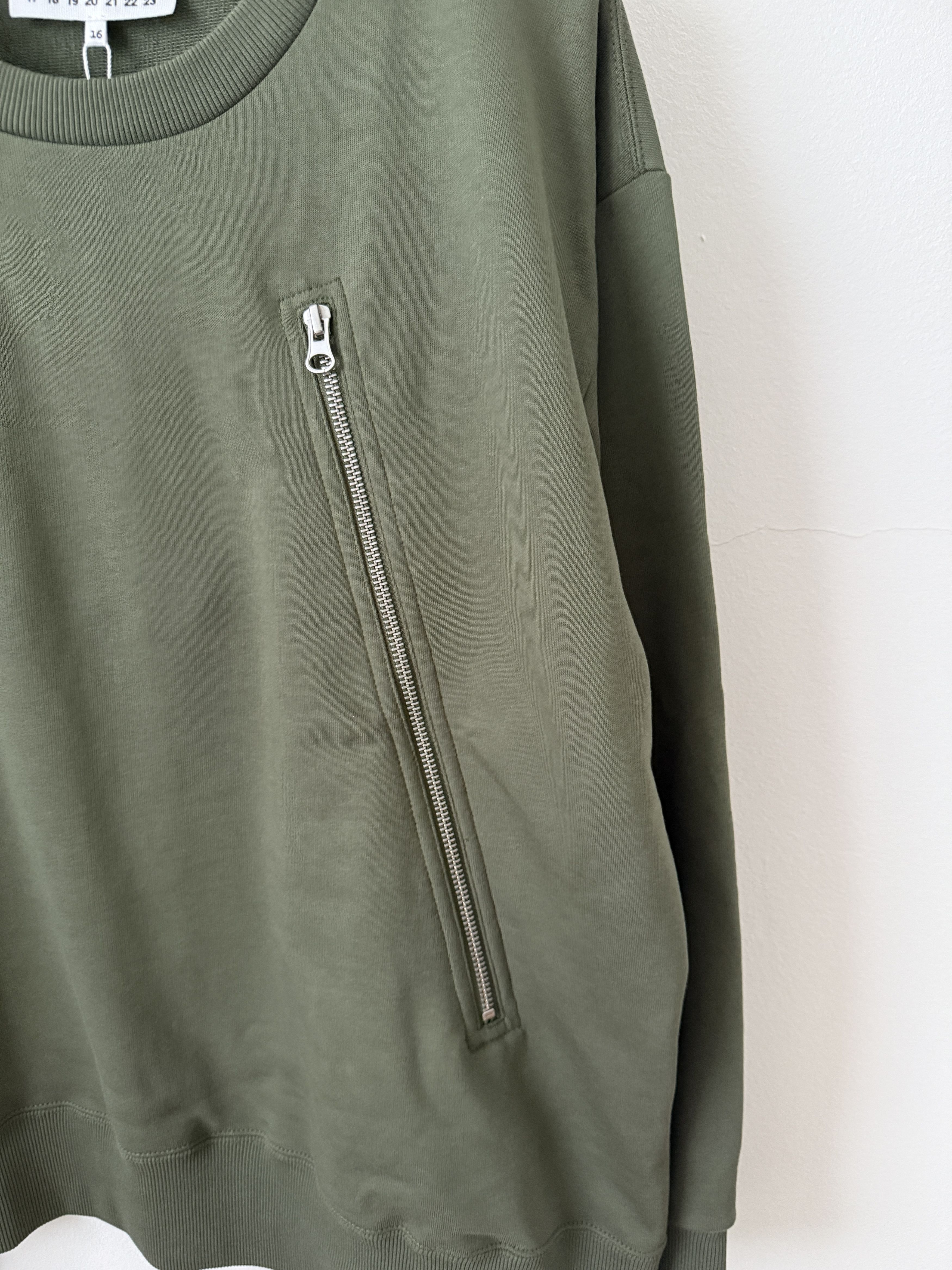 Maison Margiela MM6 5 Zip Crewneck Size US M / EU 48-50 / 2 - 7 Thumbnail