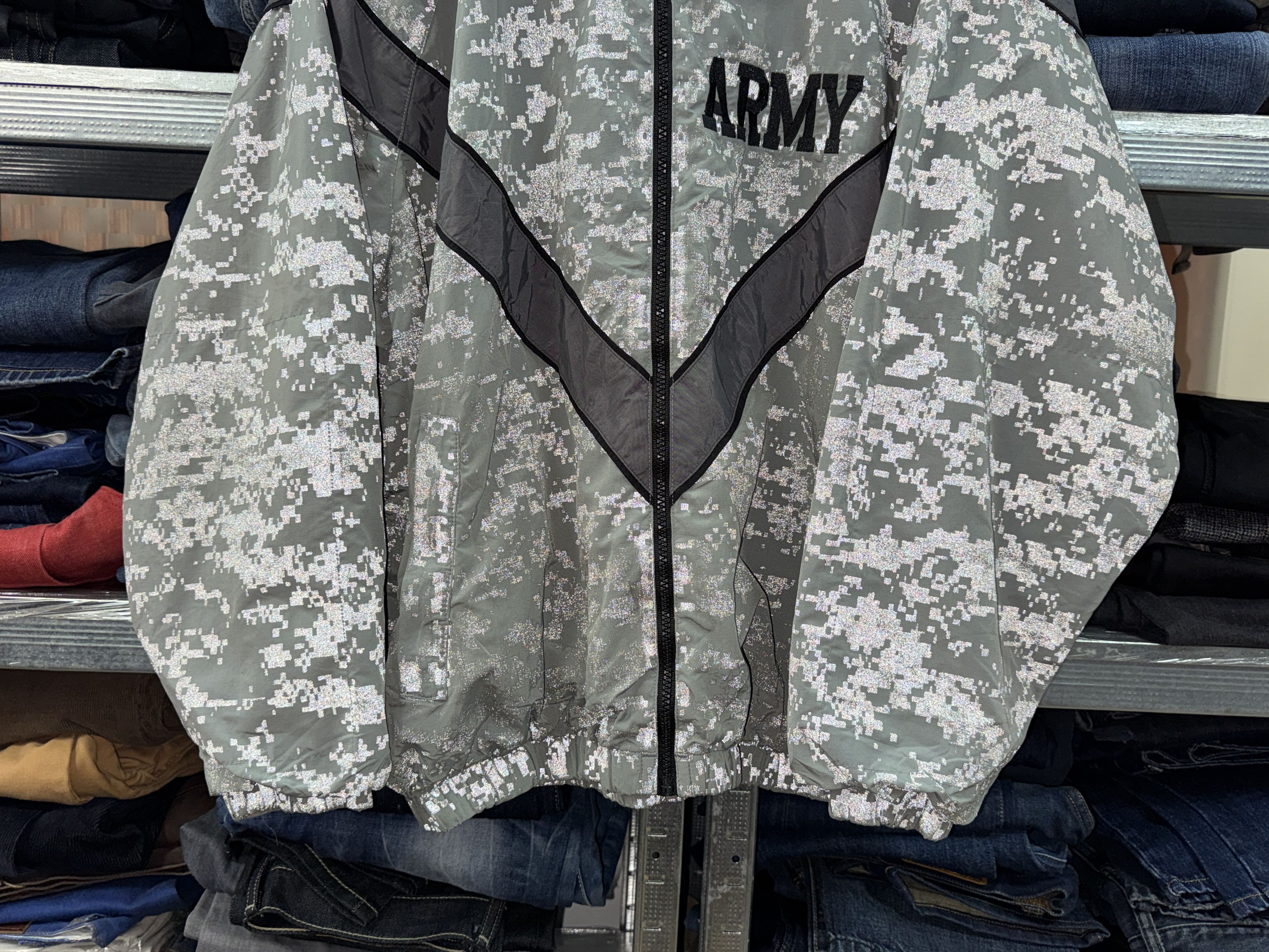 Other US Army JWOD Skilcraft PFU Reflective Lightweight Jackets Size US XL / EU 56 / 4 - 6 Thumbnail