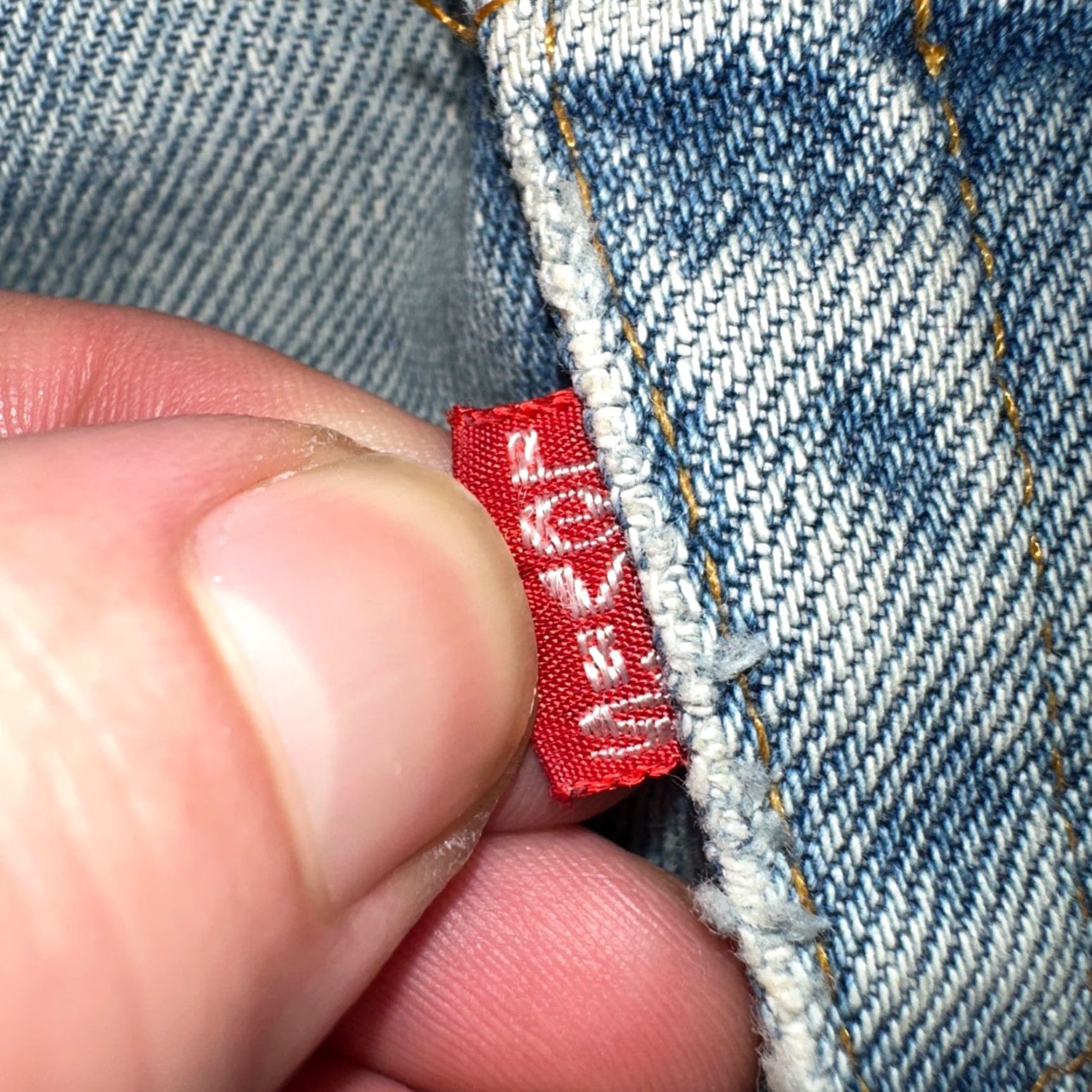 Levi's VINTAGE Levi's 501 Jeans - Light Wash Blue - USA XX 29x32 Slim Fit 80s 90s Distressed Cotton Denim Men Jeans Size US 29 - 6 Thumbnail