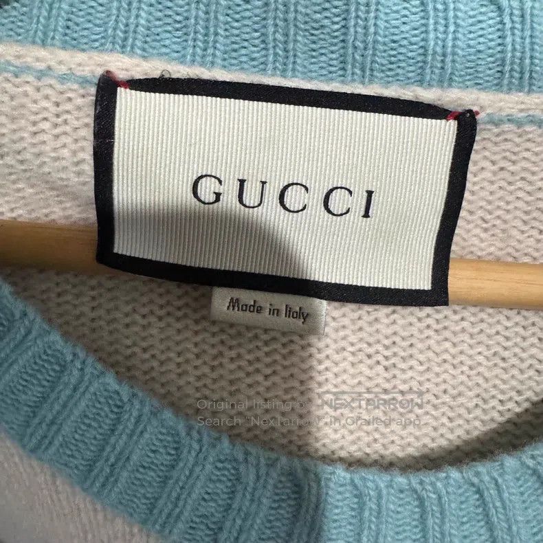 Gucci Gucci Little Tiger Woollen Knitted Sweater Size US L / EU 52-54 / 3 - 3 Thumbnail