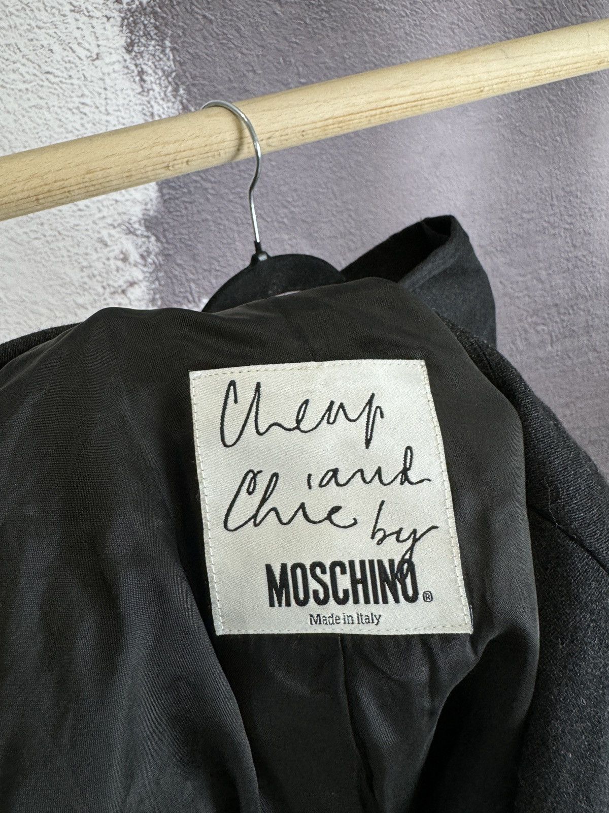 Moschino Moschino Cheap and Chic gray wool skirt suit made in Italy Size M / US 6-8 / IT 42-44 - 12 Thumbnail