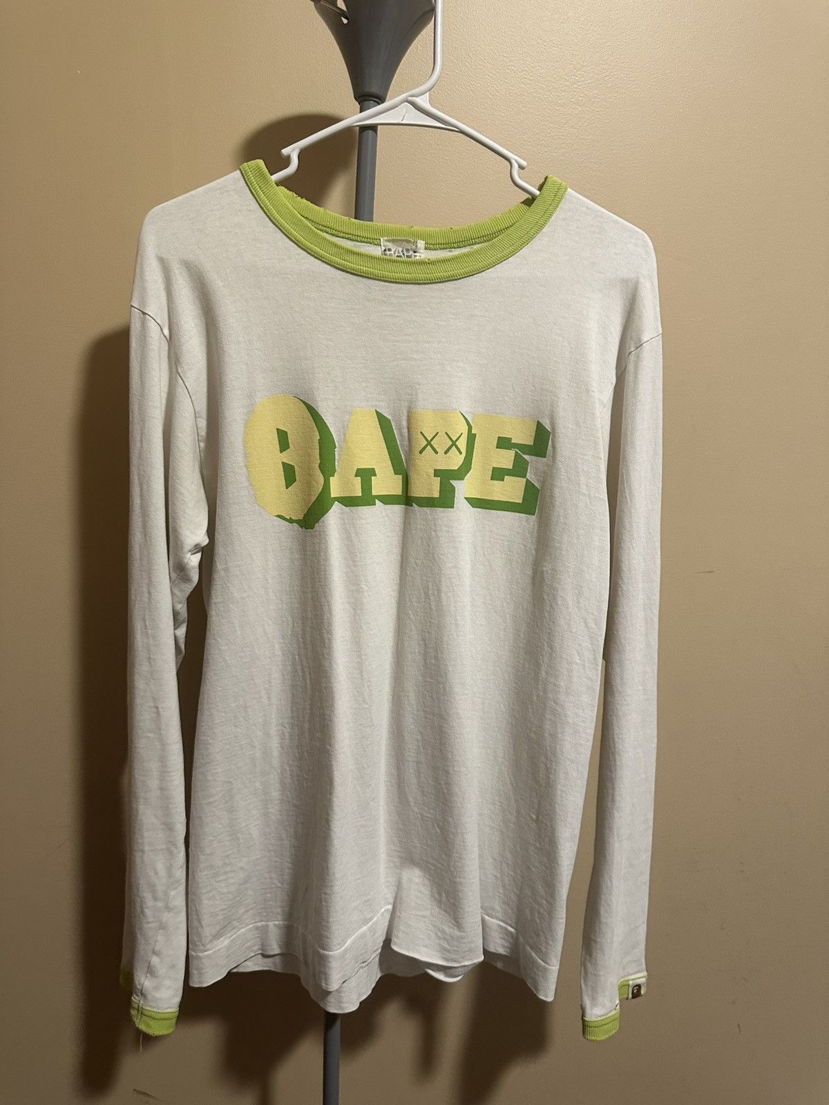 Bape × Kaws BAPE × KAWS long-sleeved a bathing ape NIGO Size US M / EU 48-50 / 2 - 1 Thumbnail