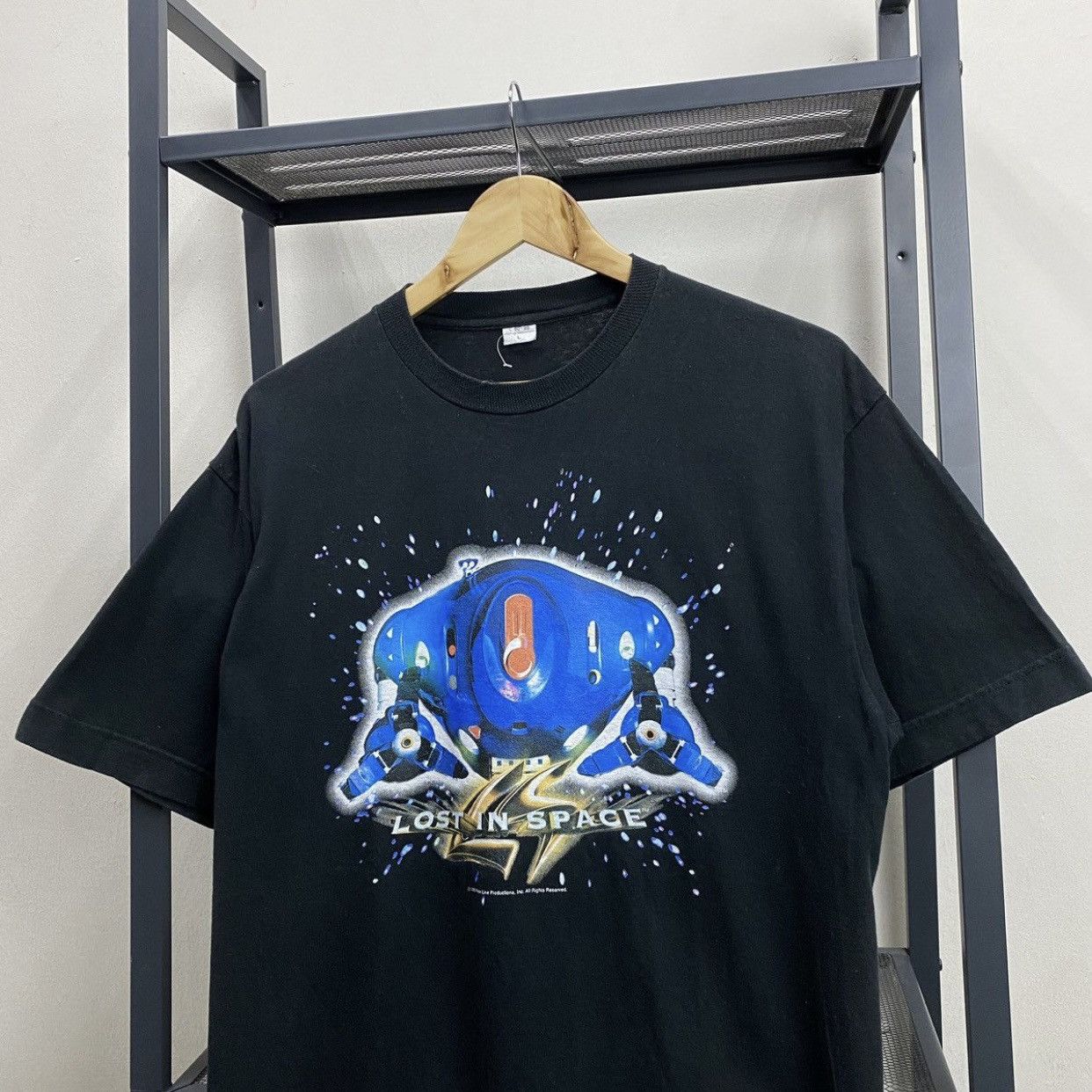 Sci-Fi Fantasy VINTAGE 1998 LOST IN SPACE ROBOT MOVIE PROMO SHIRT Size US L / EU 52-54 / 3 - 3 Thumbnail