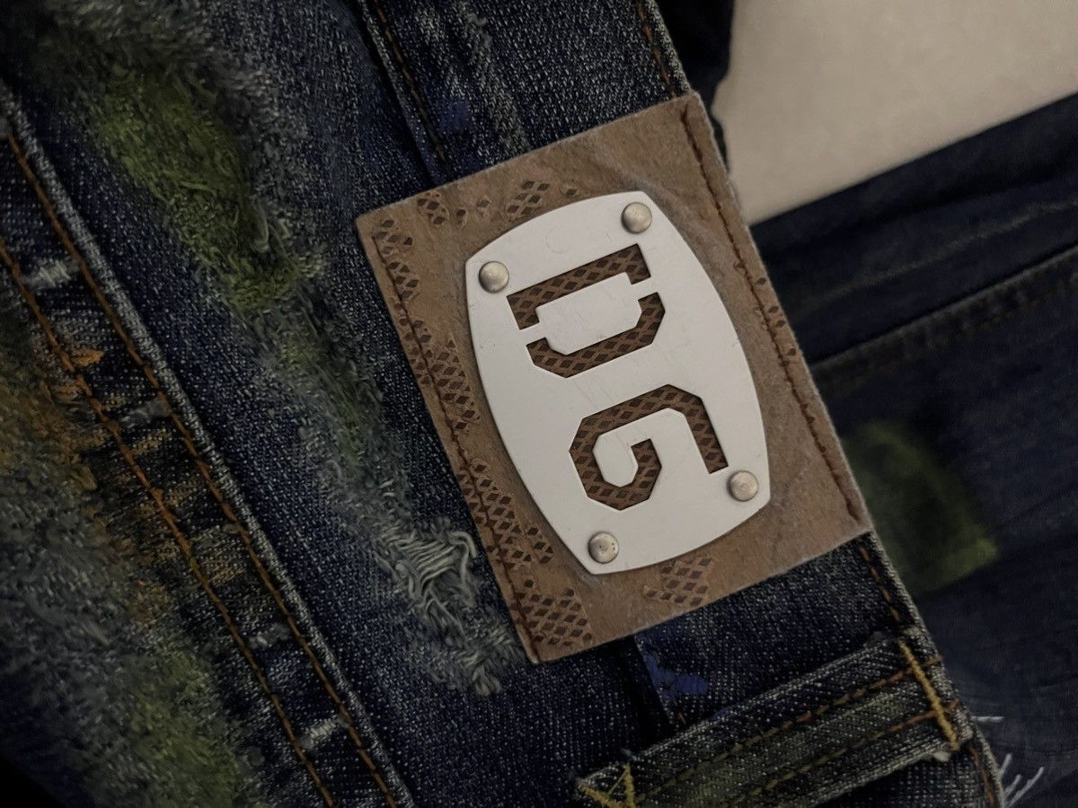 Dolce & Gabbana 2000s Dolce&Gabbana Distressed Baggy Jeans Size US 32 / EU 48 - 8 Thumbnail
