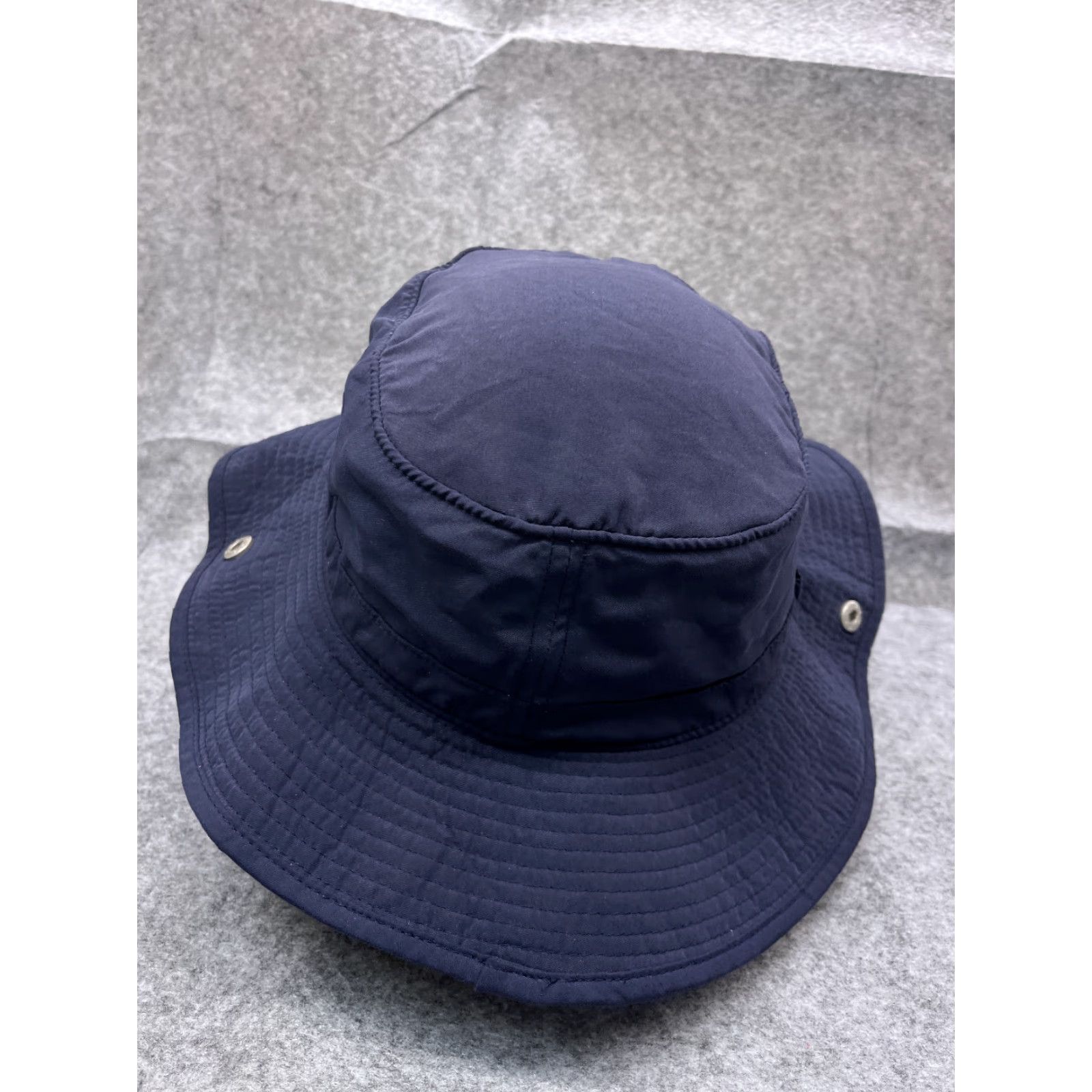 Commission Mission Bucket Hat Adult One Size Blue Camouflage Polyester Spandex Fish Hike Camp Size ONE SIZE - 6 Thumbnail