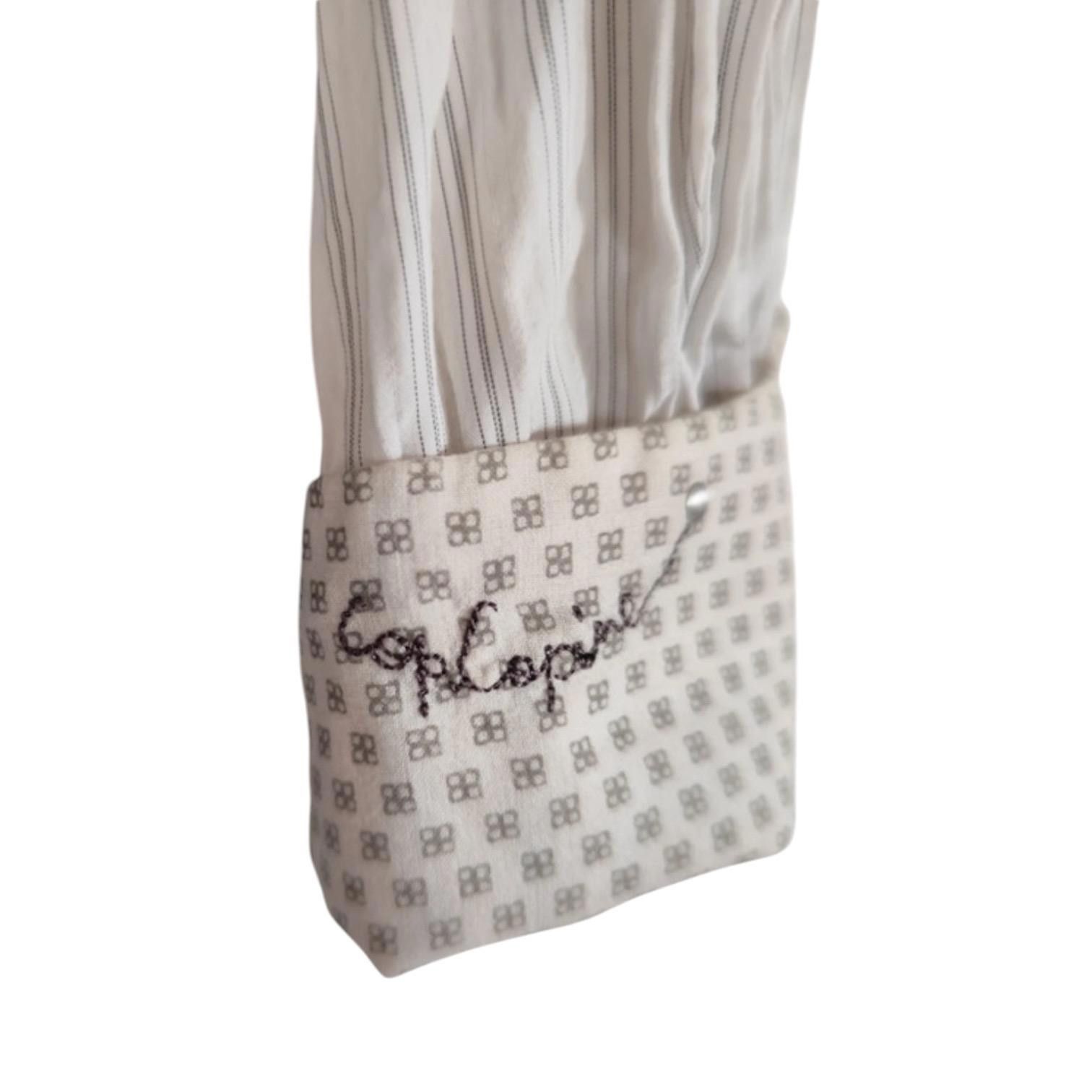 Cop Copine The Cop Copine Layered Draped Shirt Size M / US 6-8 / IT 42-44 - 4 Thumbnail