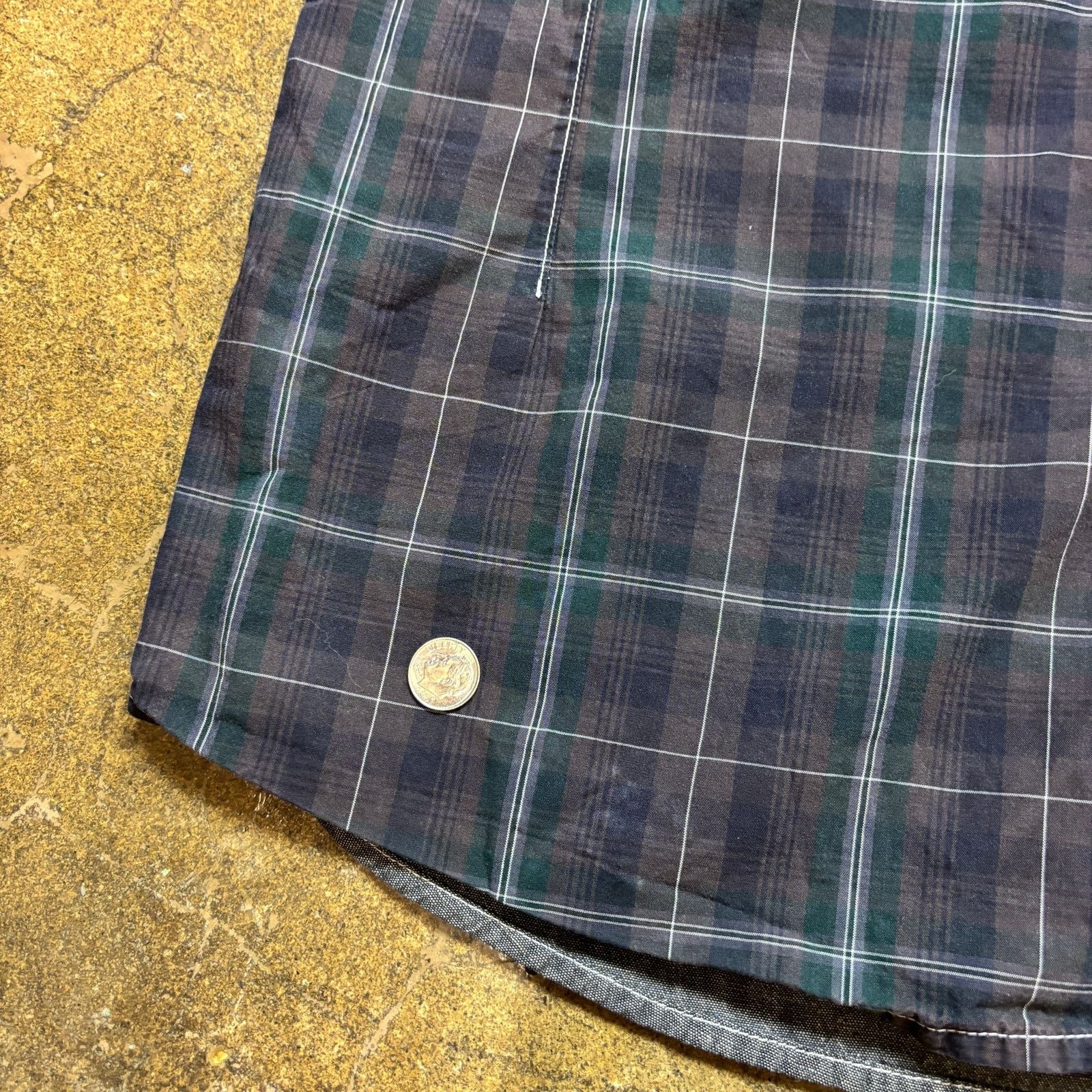 Prospective Flow Prospective Flow Plaid Pocket Button Up Shirt Men's Large Size US L / EU 52-54 / 3 - 8 Thumbnail