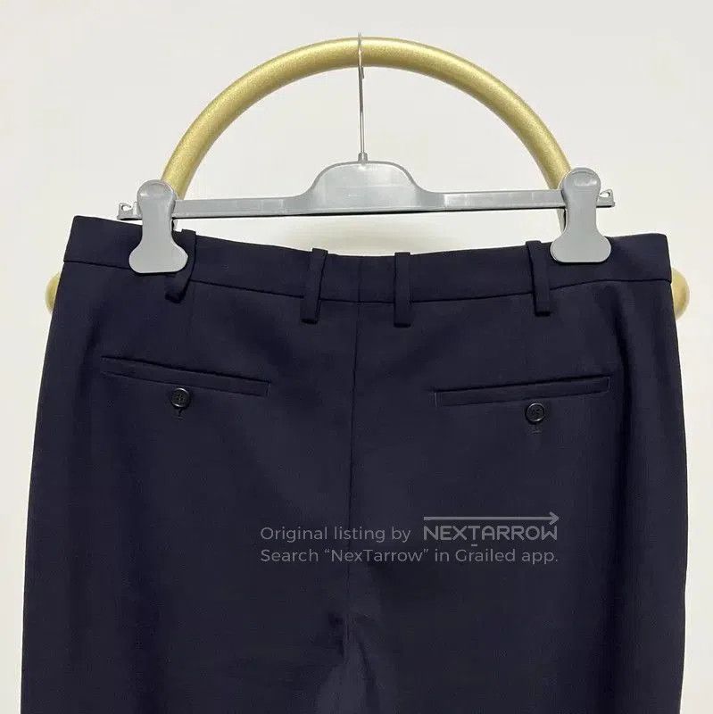 Neil Barrett Neil Barrett Navy Wool Blend Casual Pants . Size US 32 / EU 48 - 5 Thumbnail