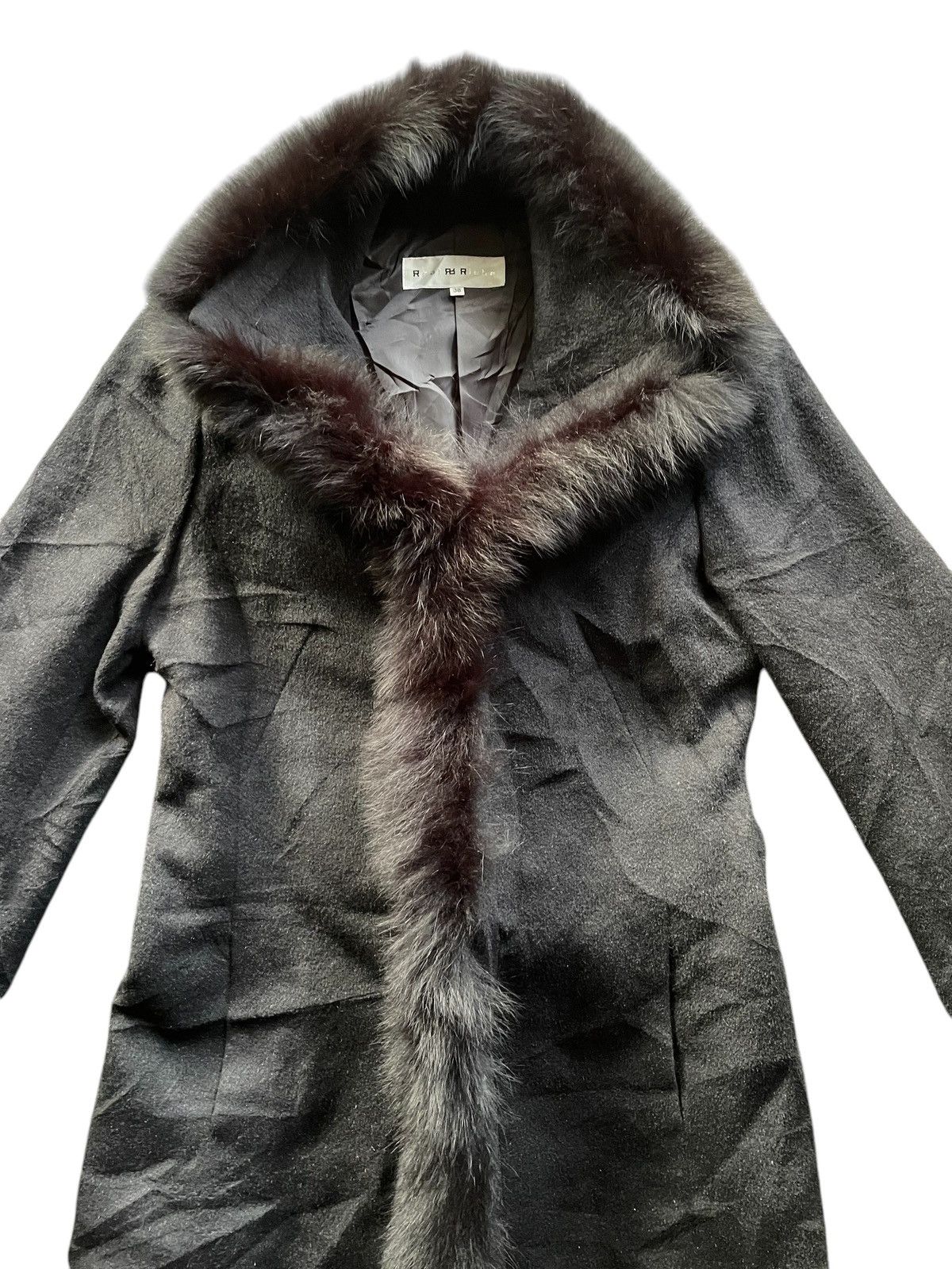 Comme Des Fuck Down × Japanese Brand Vintage Real 100% Fur Faux Fox Coat Size S / US 4 / IT 40 - 2 Thumbnail