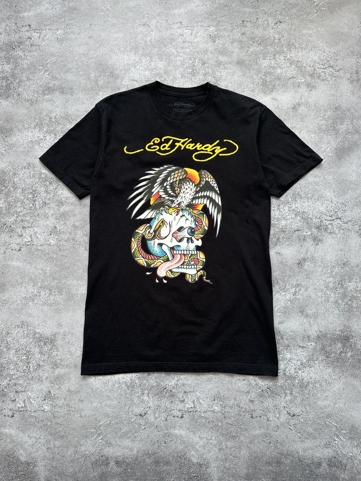 Ed Hardy Ed Hardy T-Shirt Skull Eagle Snake Men’s Cotton Size M Size US M / EU 48-50 / 2 - 1 Thumbnail