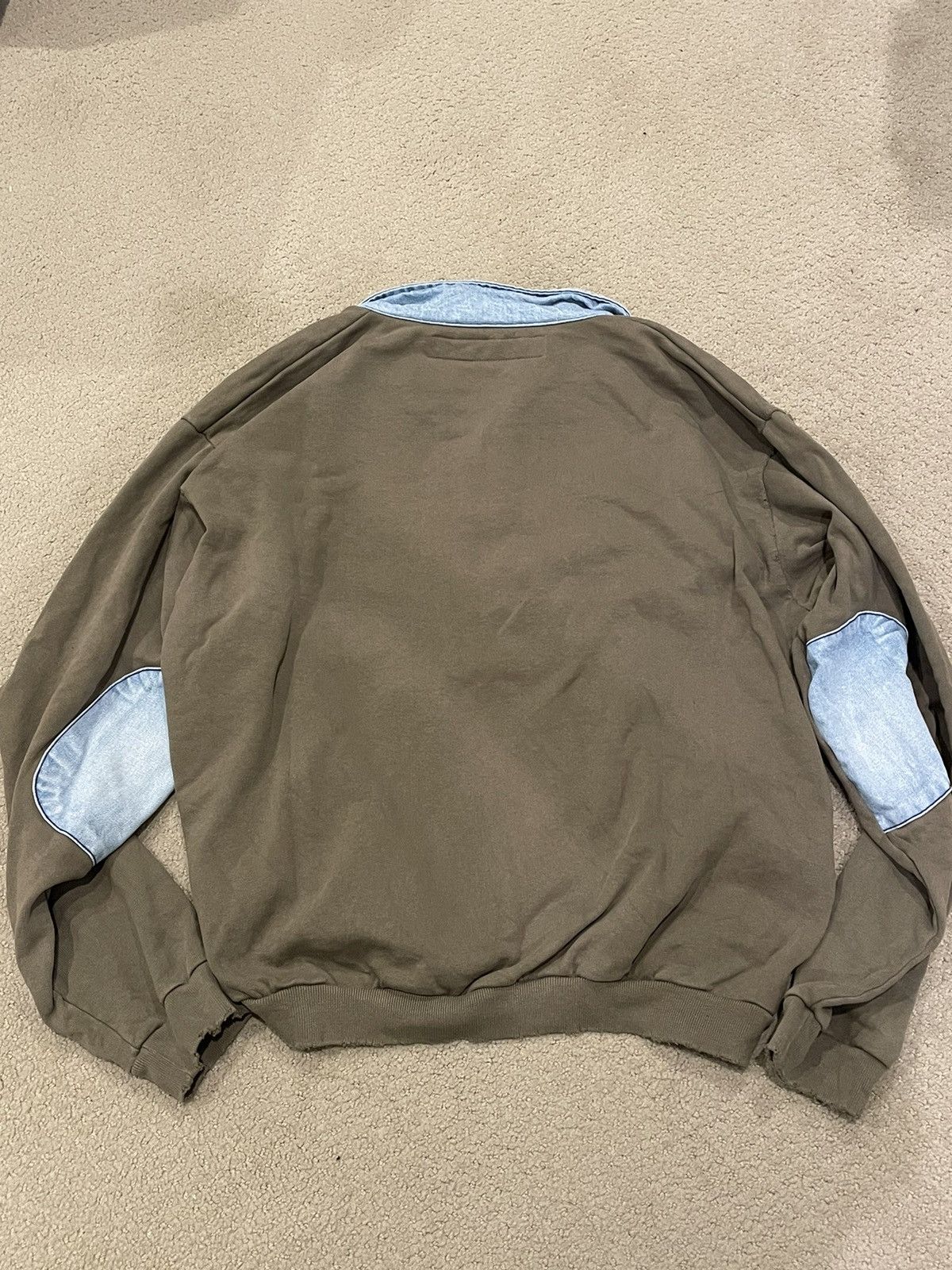 Cactus Plant Flea Market Cactus Plant Flea Market “Green Flash” Quarter Zip Olive Size US M / EU 48-50 / 2 - 2 Thumbnail