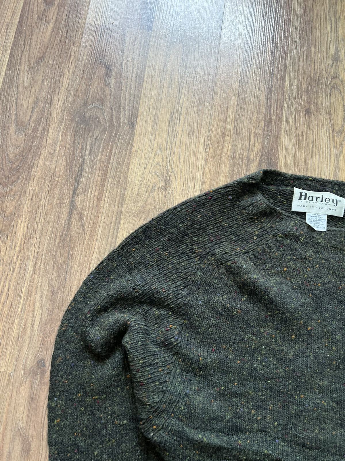 Harley of Scotland Harley of Scotland Pure Merino WoolSweater Made in Scotland Size US M / EU 48-50 / 2 - 2 Thumbnail