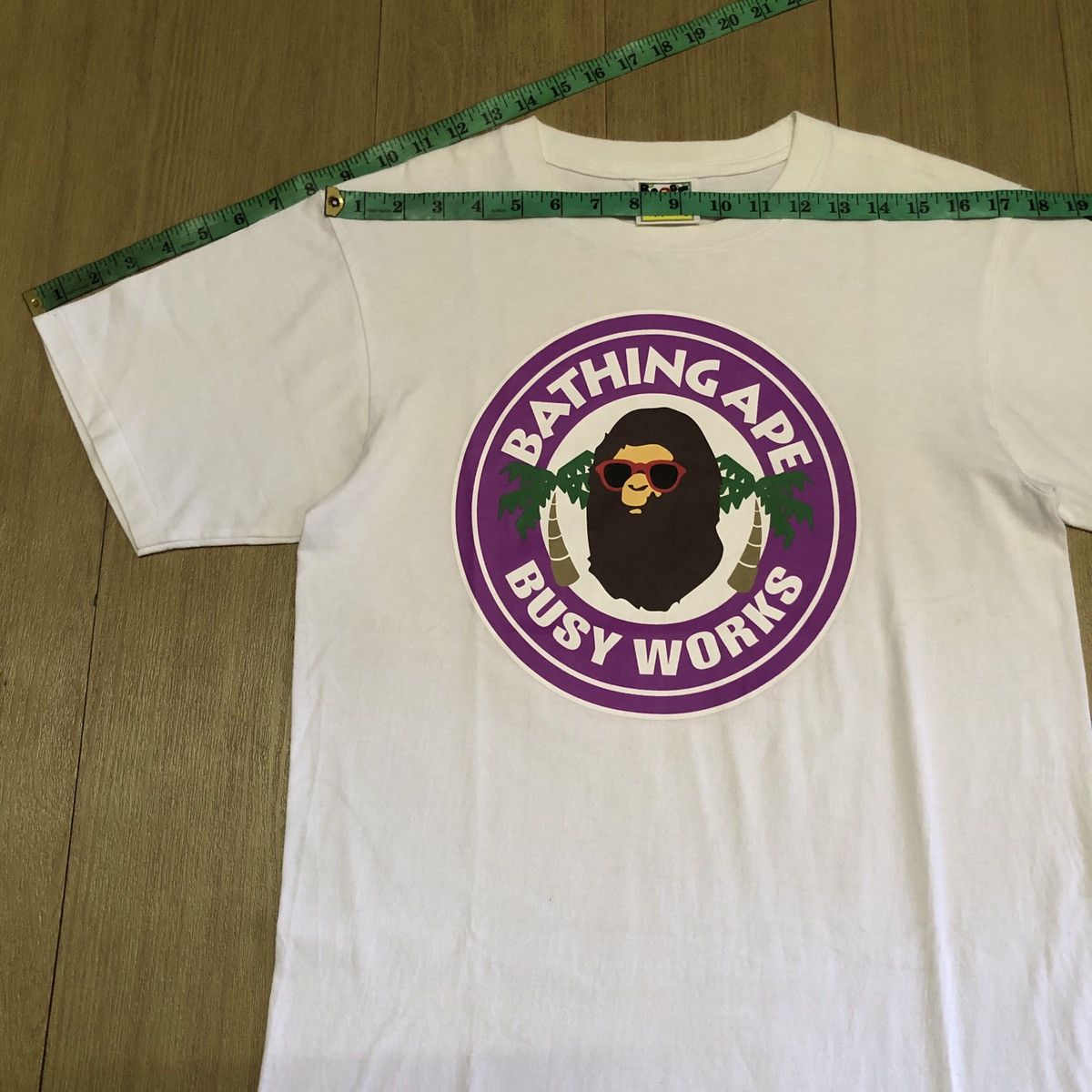 Bape Bape Store Los Angeles Busy Works Tee Size US S / EU 44-46 / 1 - 11 Thumbnail