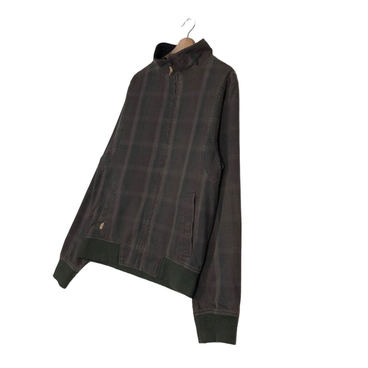 Japanese Brand 🔥VINTAGE BIKER JACKET ELEMENT JAPAN TARTAN ISSEY MIYAKE Size US L / EU 52-54 / 3 - 4 Thumbnail