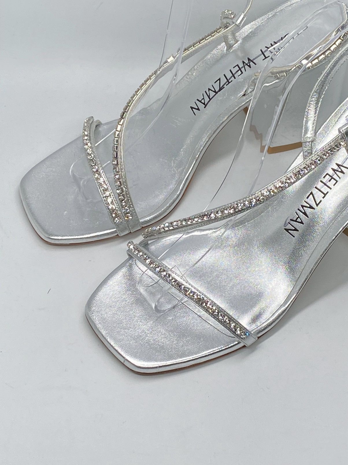 Stuart Weitzman Stuart Weitzman Embellished Leather Sandals size 9.5 Size US 9.5 / IT 39.5 - 4 Thumbnail