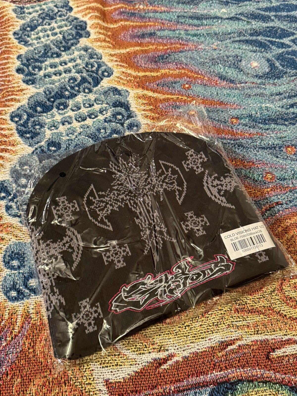 Drain Gang Bladee Cold Visions V2 Beanie Sealed Size ONE SIZE - 2 Thumbnail