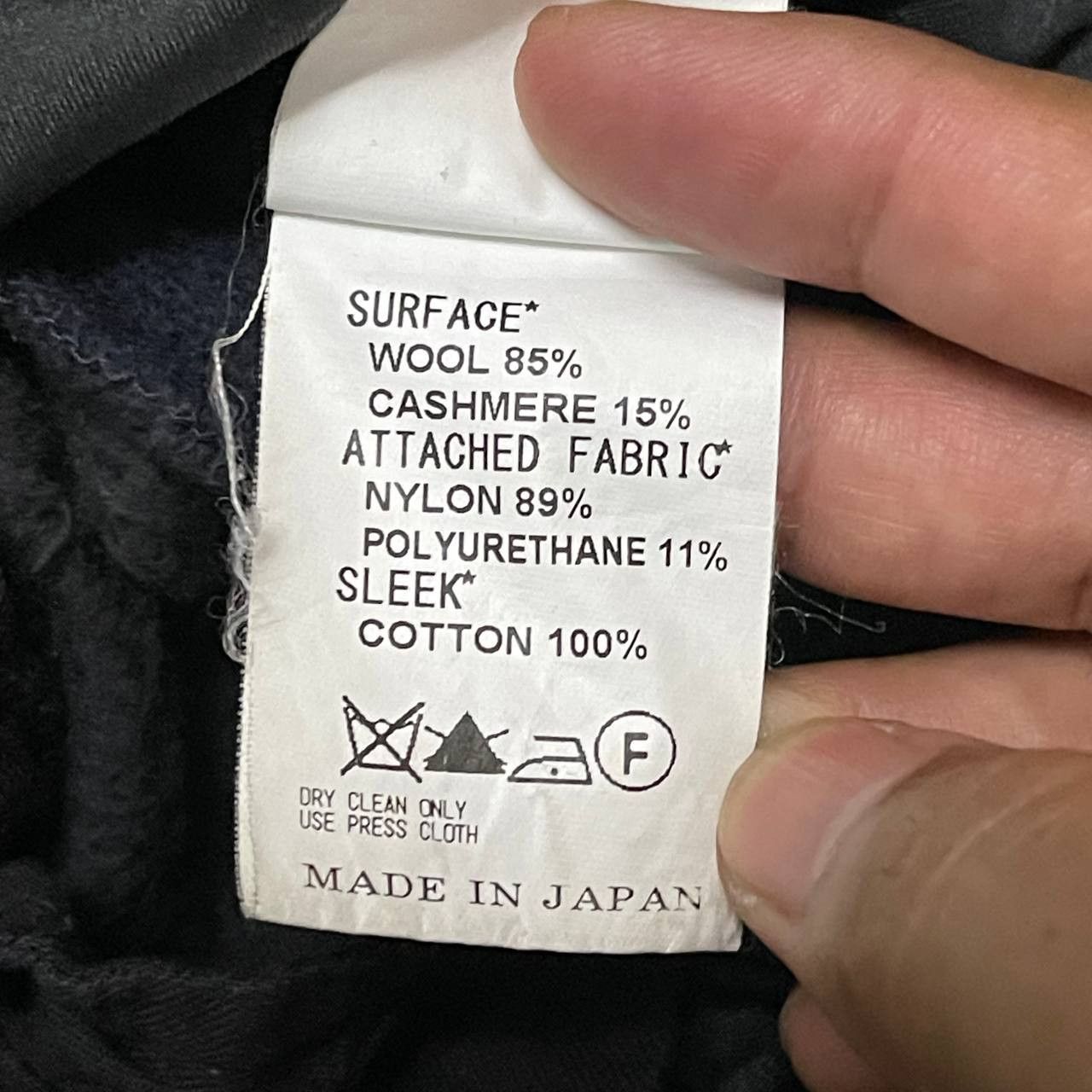 Yoshio Kubo Yoshio Kubo Wool and Cashmere Sweatpants Made in Japan Size US 32 / EU 48 - 8 Thumbnail