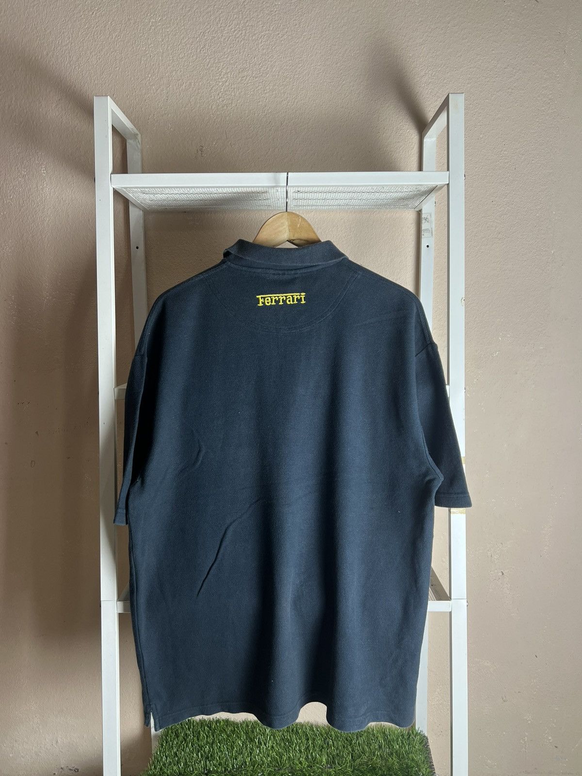 Ferrari × Vintage Vintage Ferrari Polos Sun Faded Polos Size US XL / EU 56 / 4 - 8 Thumbnail