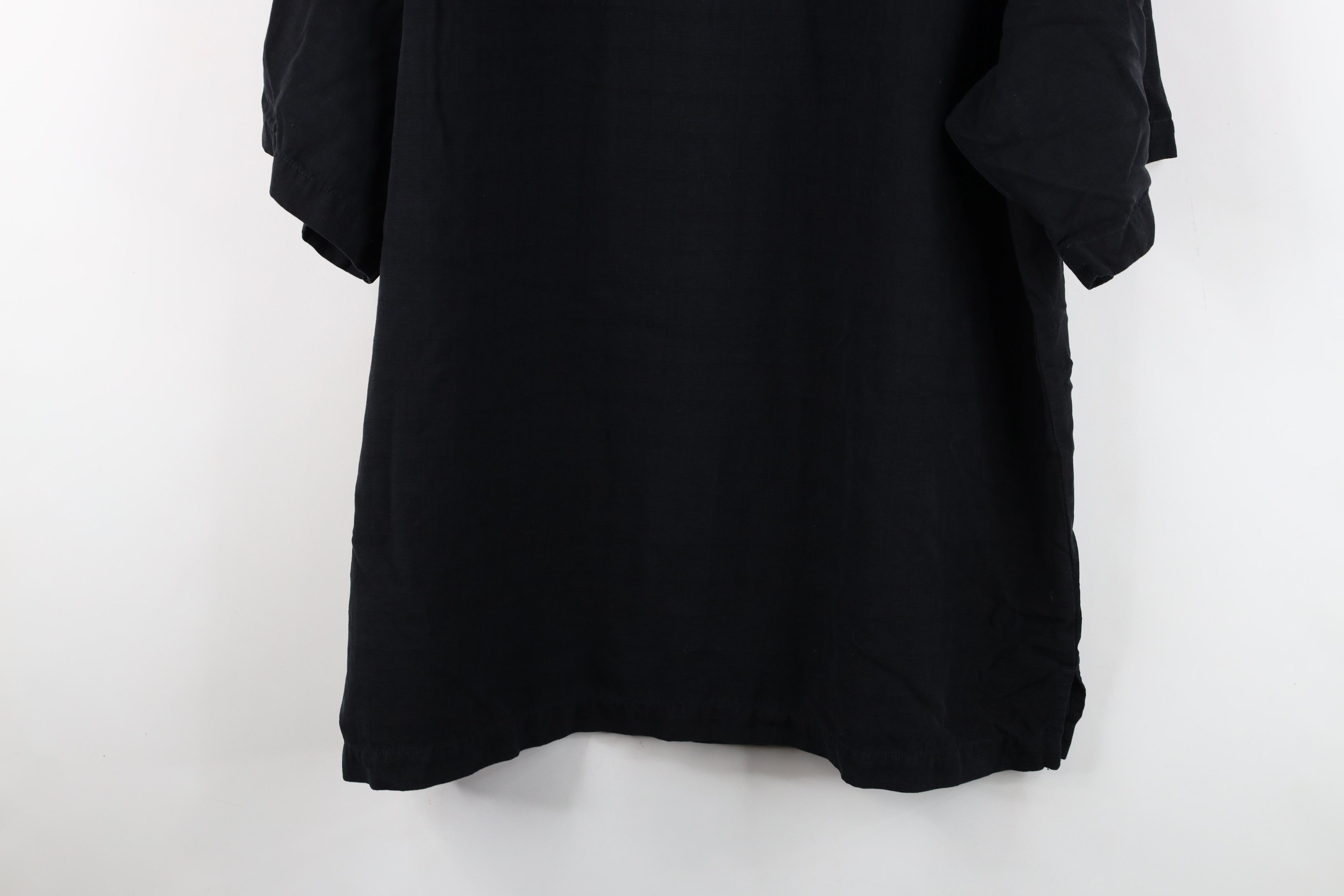 Tommy Bahama × Vintage Vintage 90s Tommy Bahama Looped Collar Button Shirt Black Size US XL / EU 56 / 4 - 12 Thumbnail