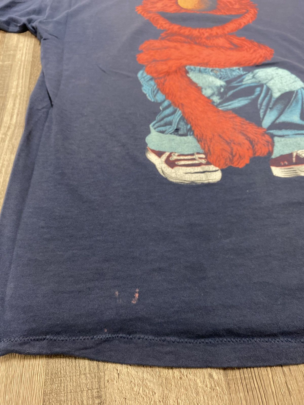 Vintage 90’s Elmo Gangster made in USA Single Stitch T shirt Faded Size US L / EU 52-54 / 3 - 4 Thumbnail