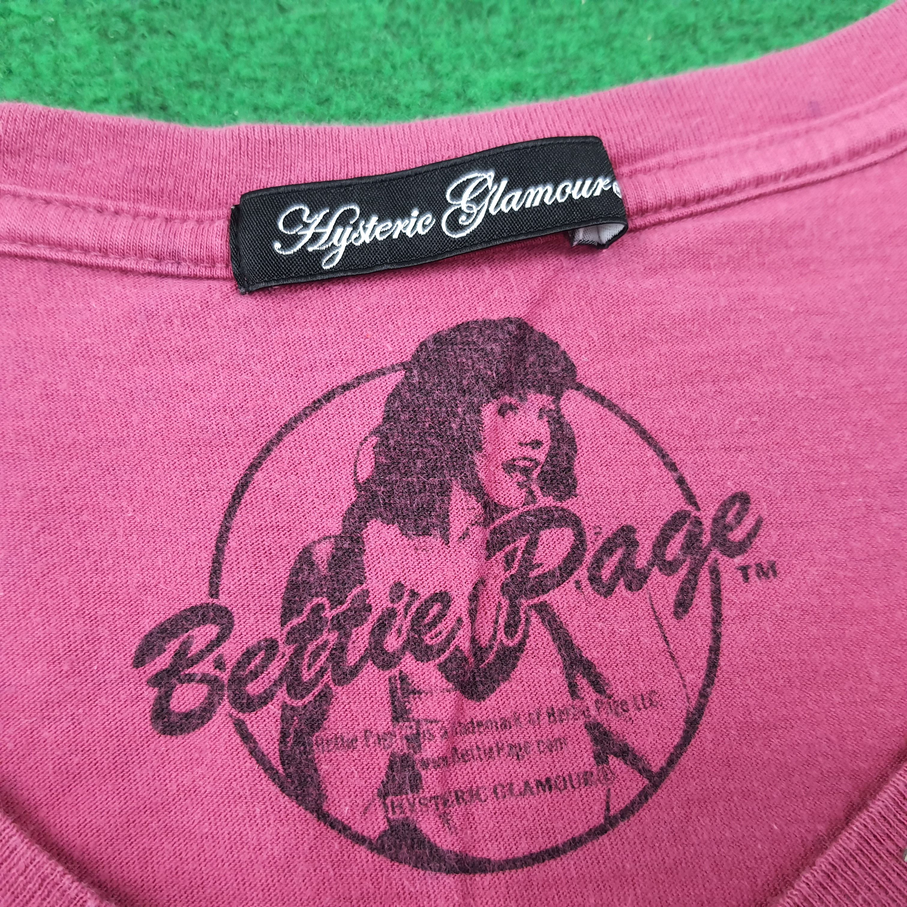 Hysteric Glamour × Japanese Brand × Vintage Vintage Hysteric Glamour Japanese Brand Tshirt Size S / US 4 / IT 40 - 5 Thumbnail