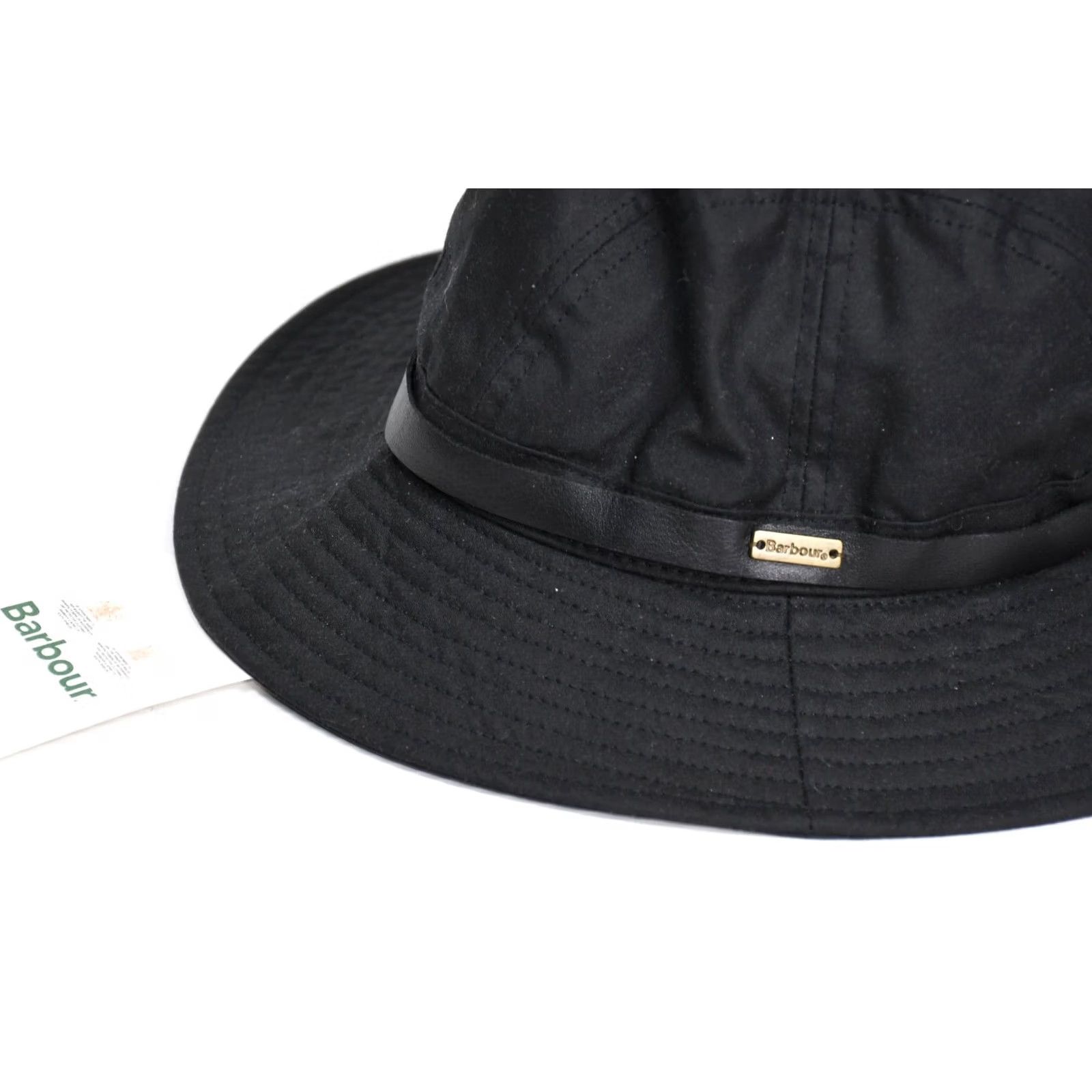 Barbour Barbour Briar Trench Hat Waxed Women's S Hat Brown Cotton Bucket Vintage No 0 Size ONE SIZE - 2 Thumbnail