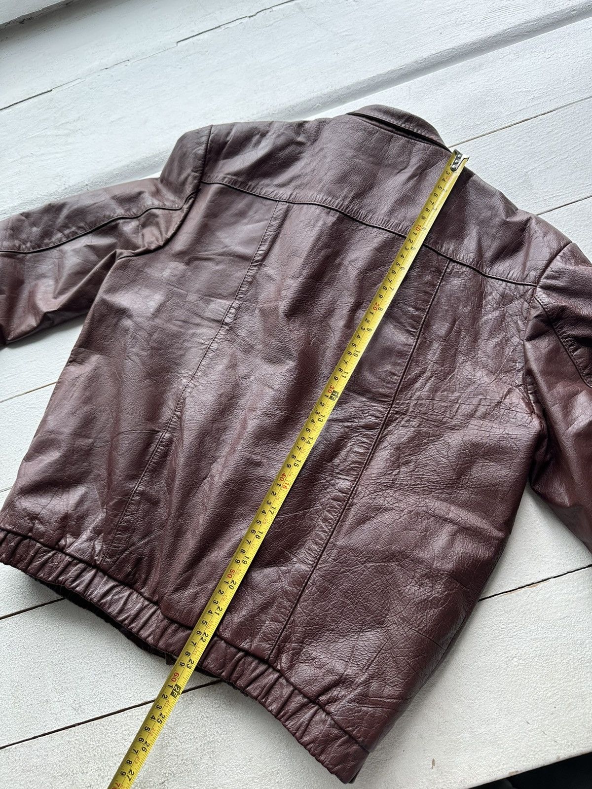 Other 🚨VNTG LEATHER JACKET AVANT GARDE ASYMMETRICAL BLACK MOTO Size US S / EU 44-46 / 1 - 10 Thumbnail