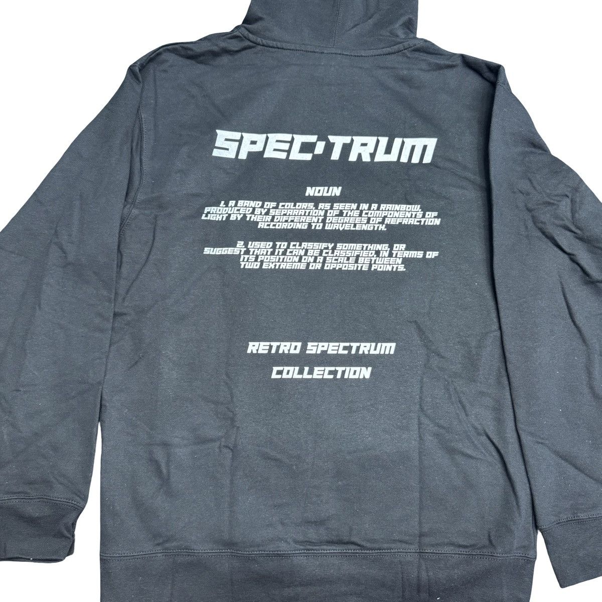 RETROVERT RETROVERT Spectrum Black Hoodie Size M BNWT Streetwear Heat Size US M / EU 48-50 / 2 - 7 Thumbnail