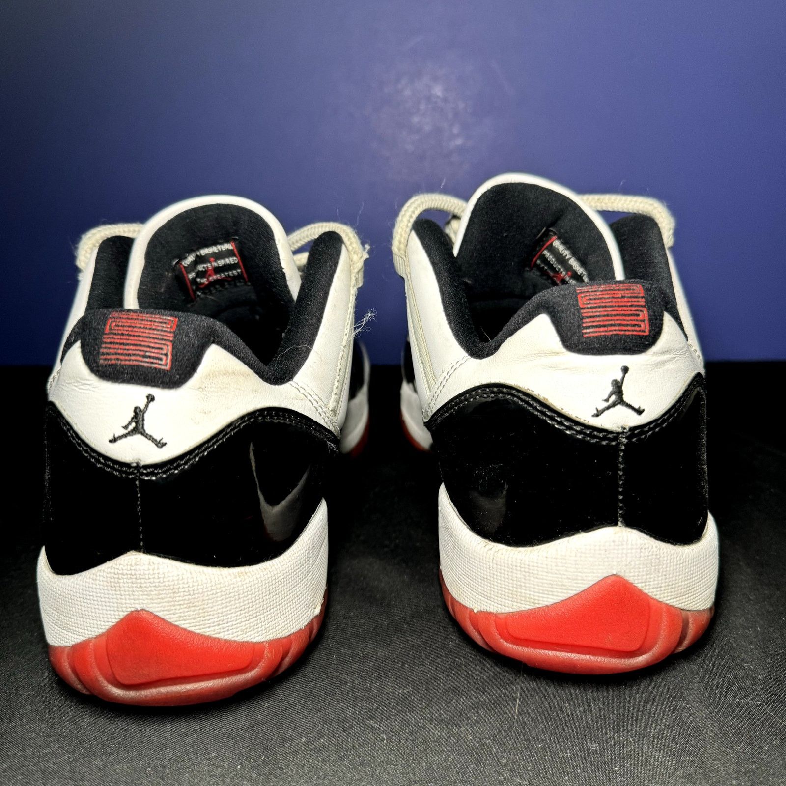 Jordan Brand × Nike Size 12 - Air Jordan 11 Retro Low Concord-Bred Men's Shoes Size US 12 / EU 45 - 6 Thumbnail