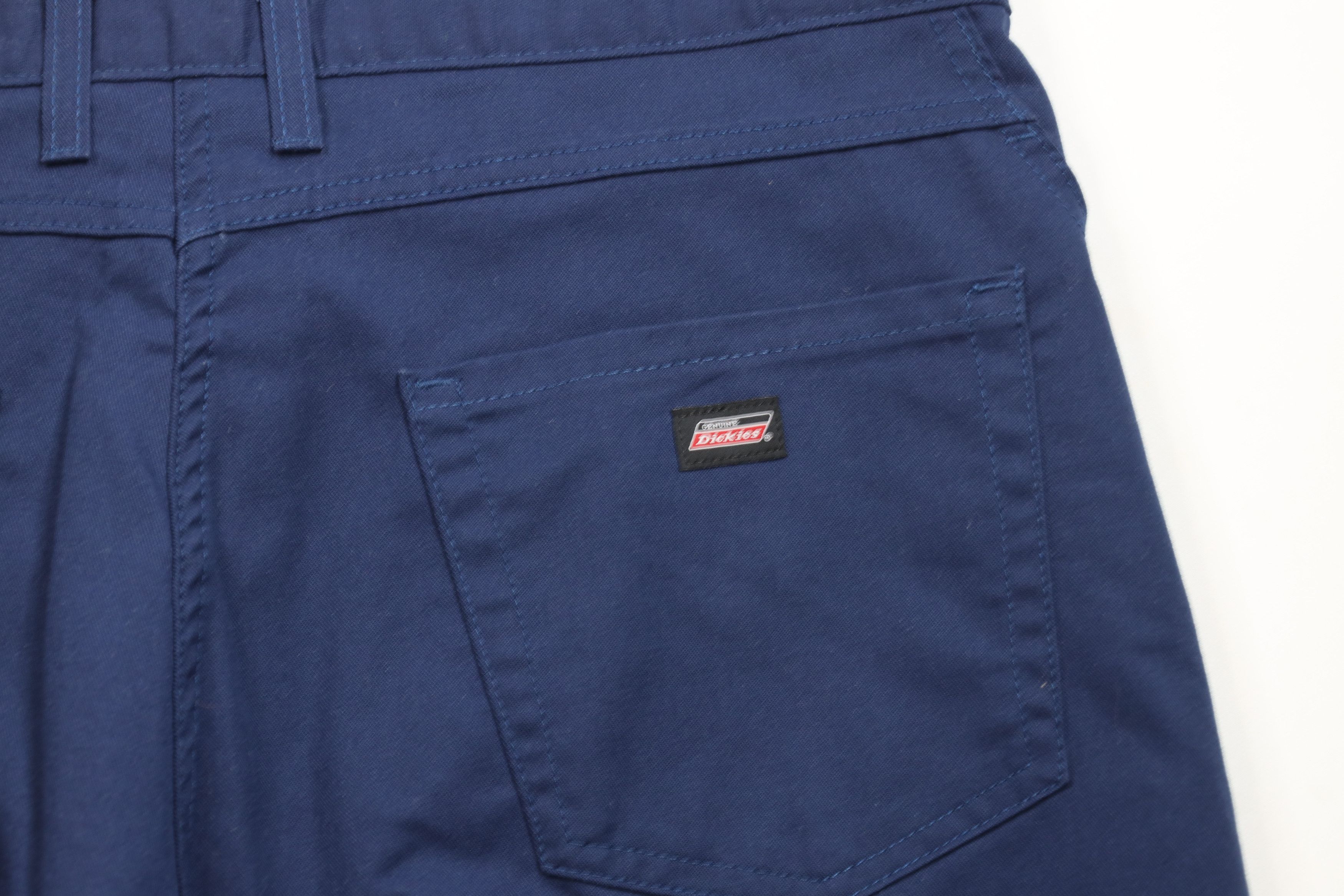 Dickies × Vintage Vintage Y2K Dickies Reinforced Workwear Shorts Navy Blue Size US 40 / EU 56 - 12 Thumbnail