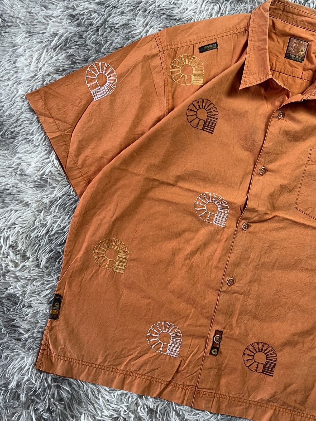 Akademiks Vintage Academiks Hip Hop Logo Button Up Shirt Size US XXL / EU 58 / 5 - 4 Thumbnail