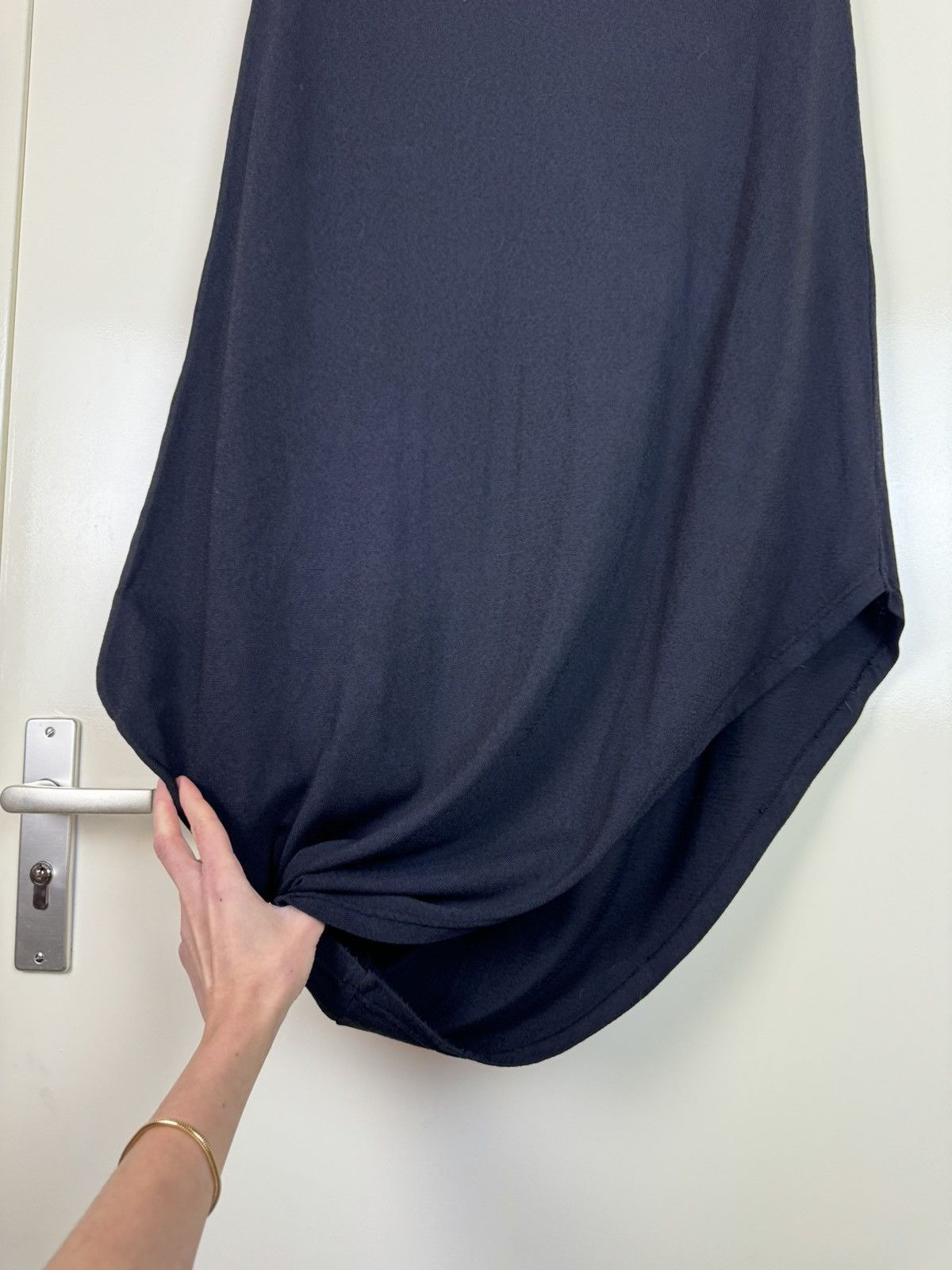 OSKA Ischiko by Oska black asymmetric architectural gothic skirt Size 28" / US 6 / IT 42 - 3 Thumbnail