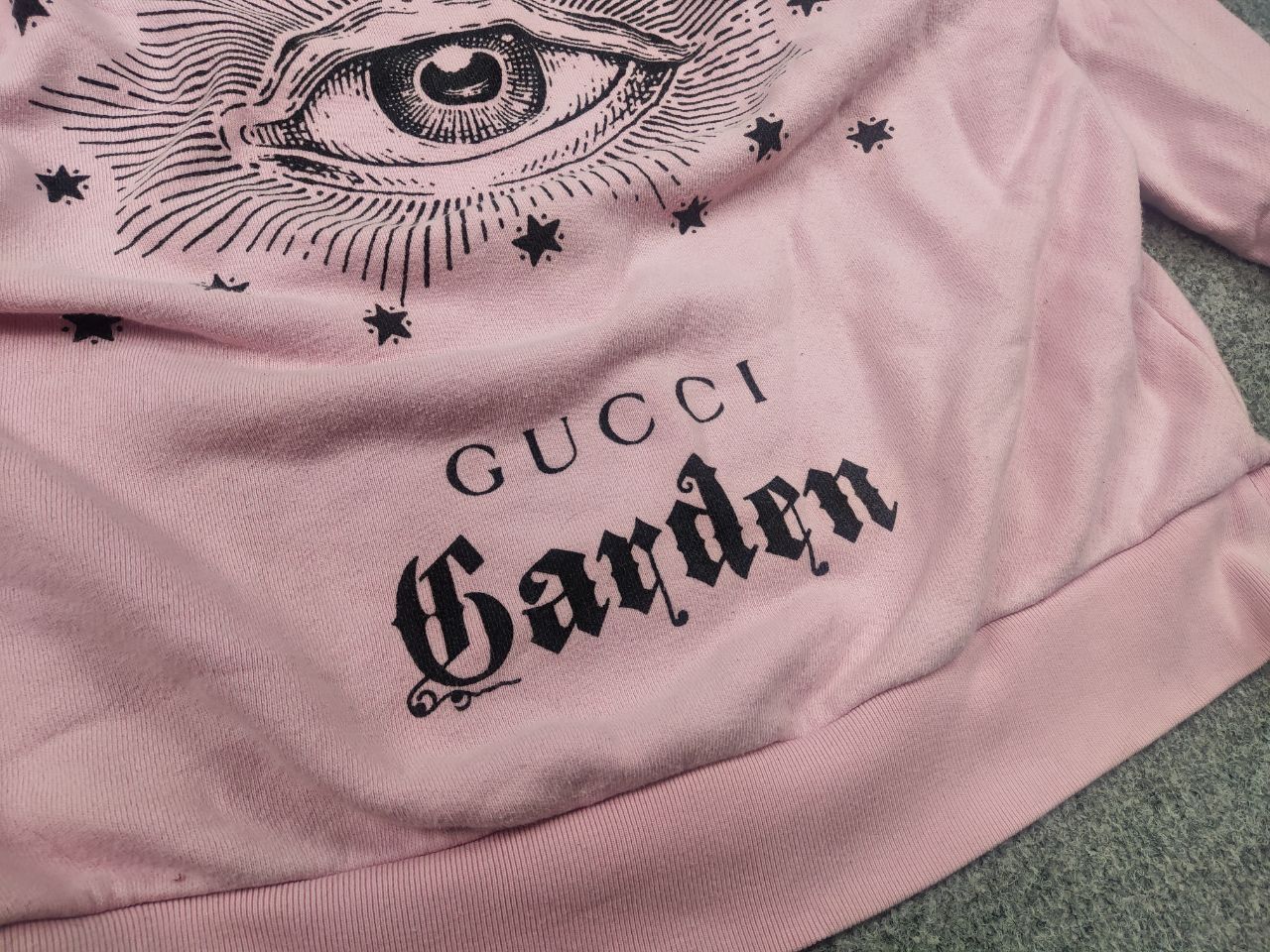 Gucci Gucci Garden Limited Edition Authentic pink sweatshirt eye Size US S / EU 44-46 / 1 - 9 Thumbnail