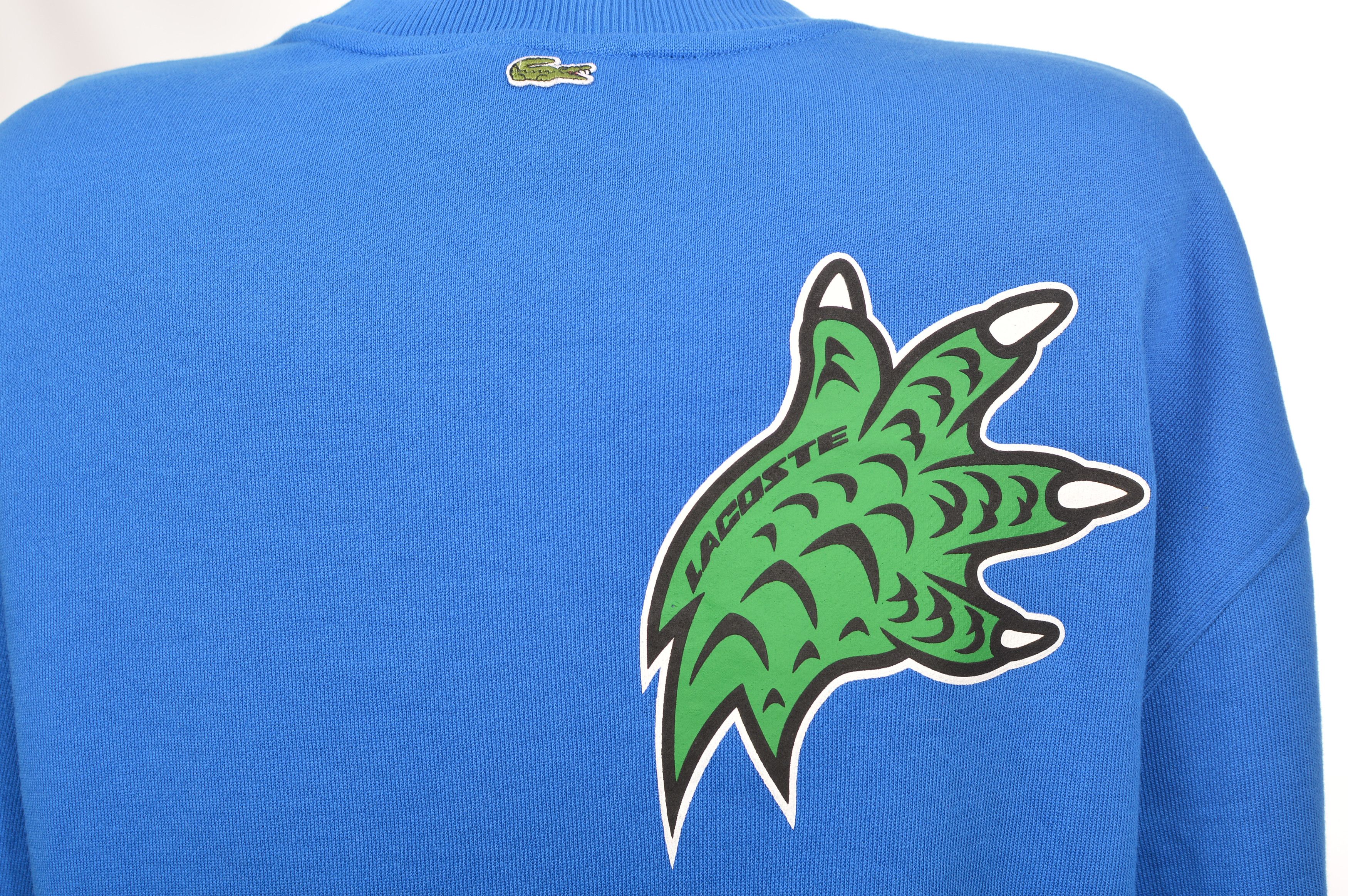 Lacoste Lacoste Women's Oversized Print Branded Sweatshirt Size M / US 6-8 / IT 42-44 - 4 Thumbnail