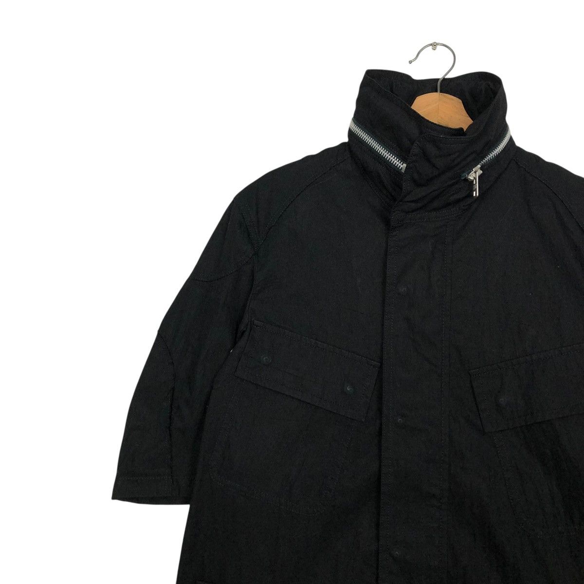 Yohji Yamamoto 🔥VINTAGE LONG JACKET CHORE DUCK CANVAS Y’S YOHJI YAMAMOTO Size M / US 6-8 / IT 42-44 - 9 Thumbnail
