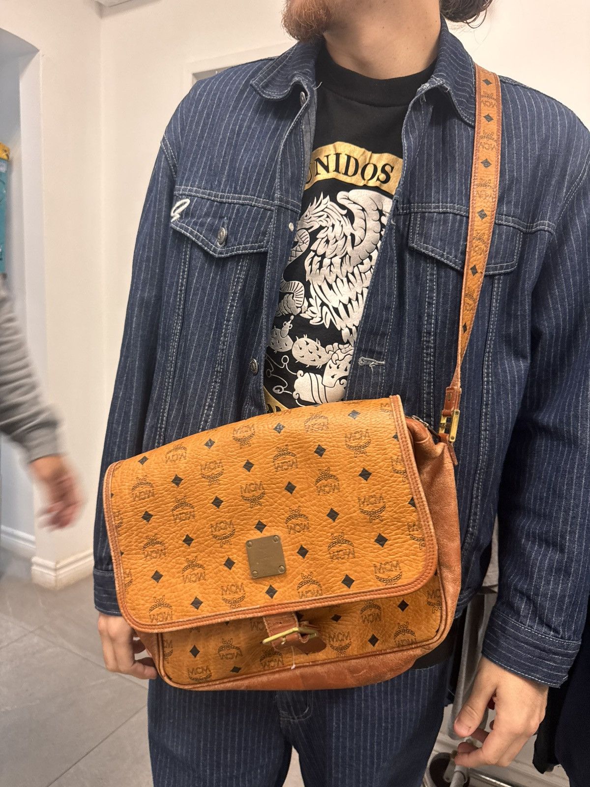 MCM Vintage mcm messenger bag Size ONE SIZE - 1 Thumbnail