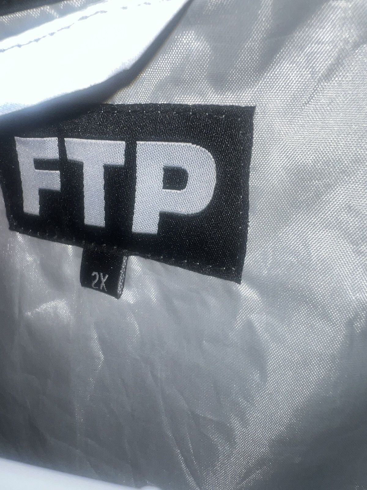 Fuck The Population FTP reflective print anorak Size US XXL / EU 58 / 5 - 5 Thumbnail