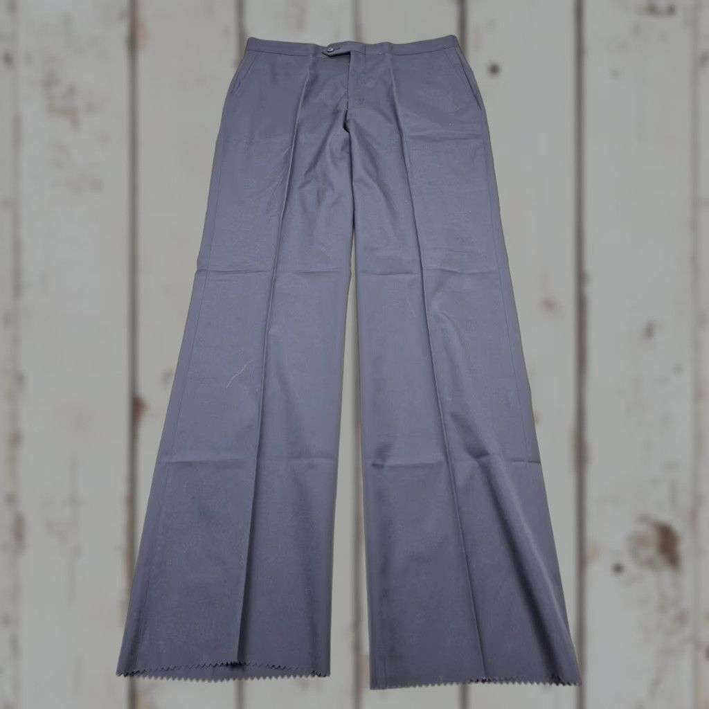 Vintage VTG Sansabelt Sport Dress Pants Mens 38x36 Blue Flat Front Straight Unhemmed NWT Size US 38 / EU 54 - 1 Thumbnail