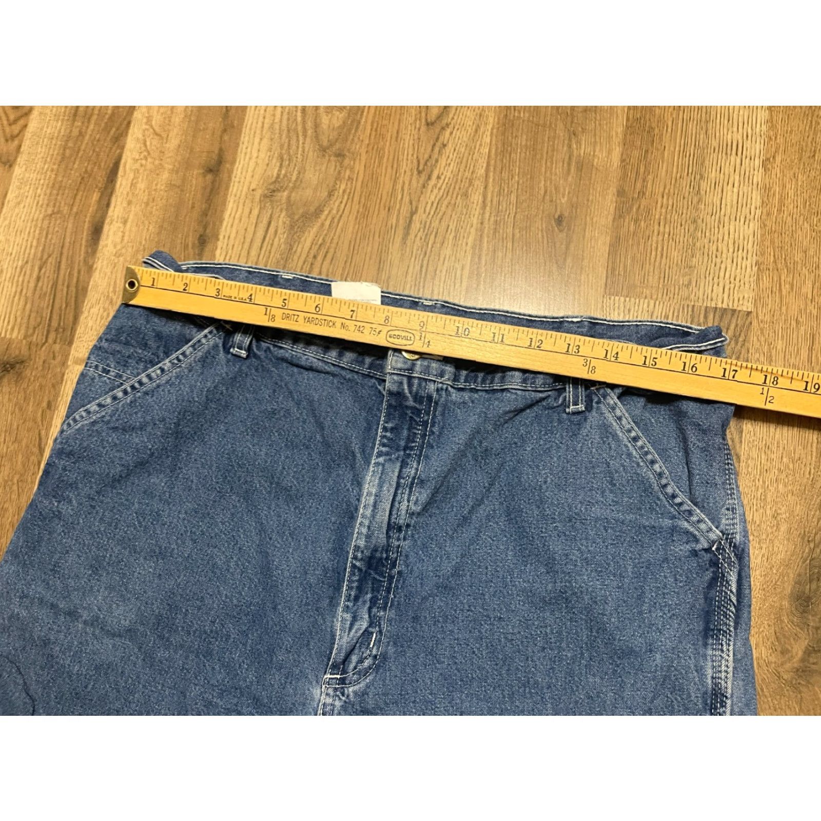 Carhartt Carhartt Jeans, Men’s Size 38x36, Blue, Denim, Straight Leg, 5-Pockets, Regular, 36 Inseam, 38x36, Classic, Jeans, Pockets, Carhartt, Blue Jeans Size US 38 / EU 54 - 6 Thumbnail