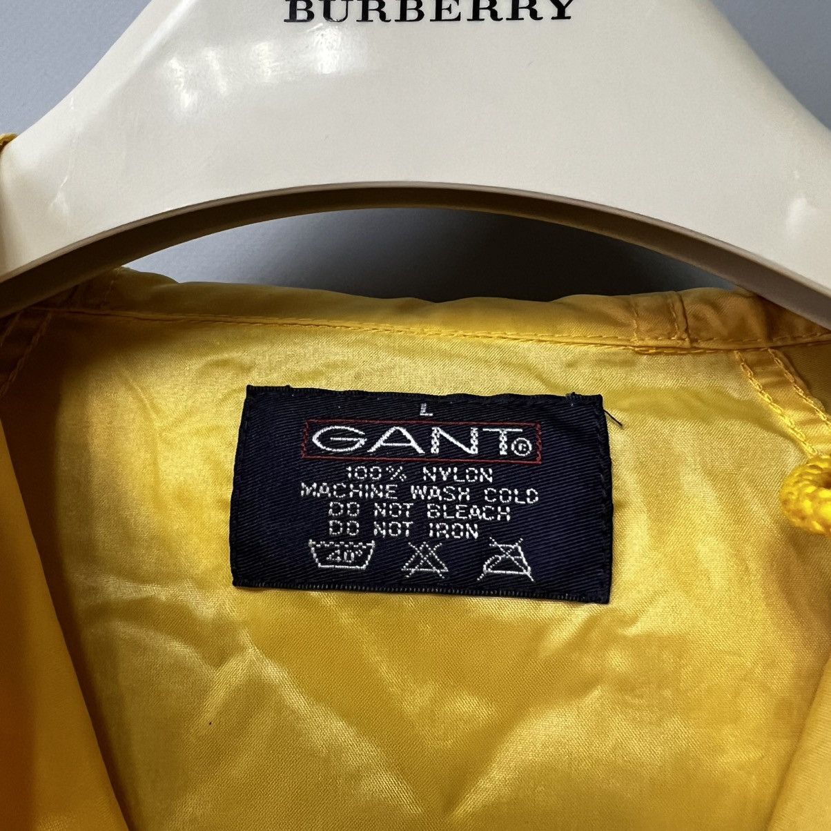 Gant × Vintage Vintage 90s GANT USA 🇺🇸 Nylon Jacket men’s Size US L / EU 52-54 / 3 - 9 Thumbnail