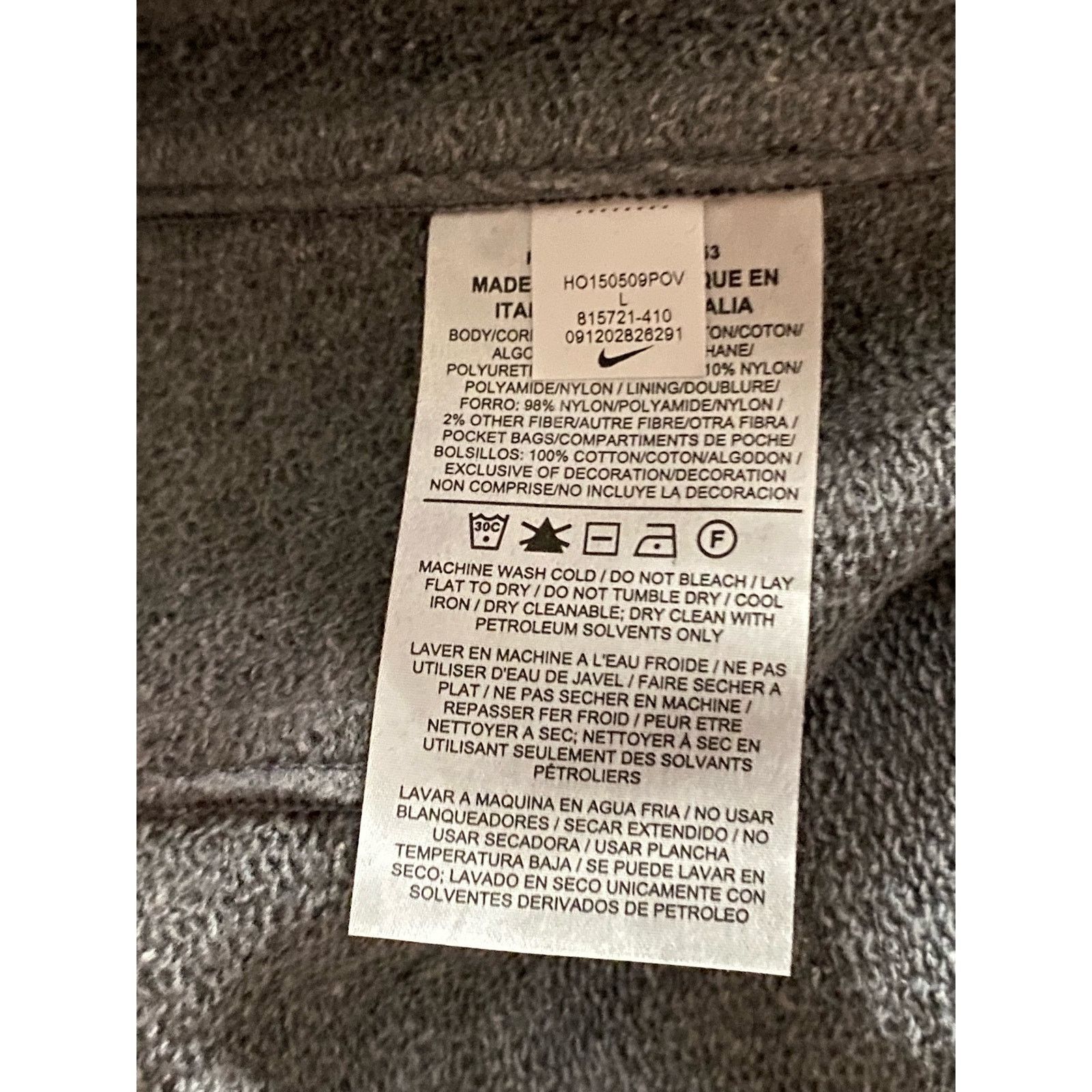Nike NikeLab Bomber Jacket navy m large Size US L / EU 52-54 / 3 - 4 Thumbnail