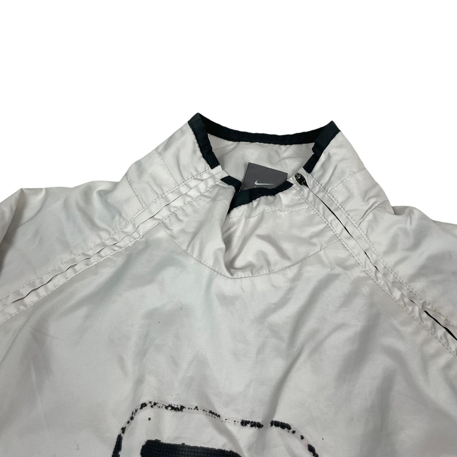 Nike × Vintage Nike Shox Men's White Outdoor Full Zip Windbreaker Jacket S Size US S / EU 44-46 / 1 - 3 Thumbnail