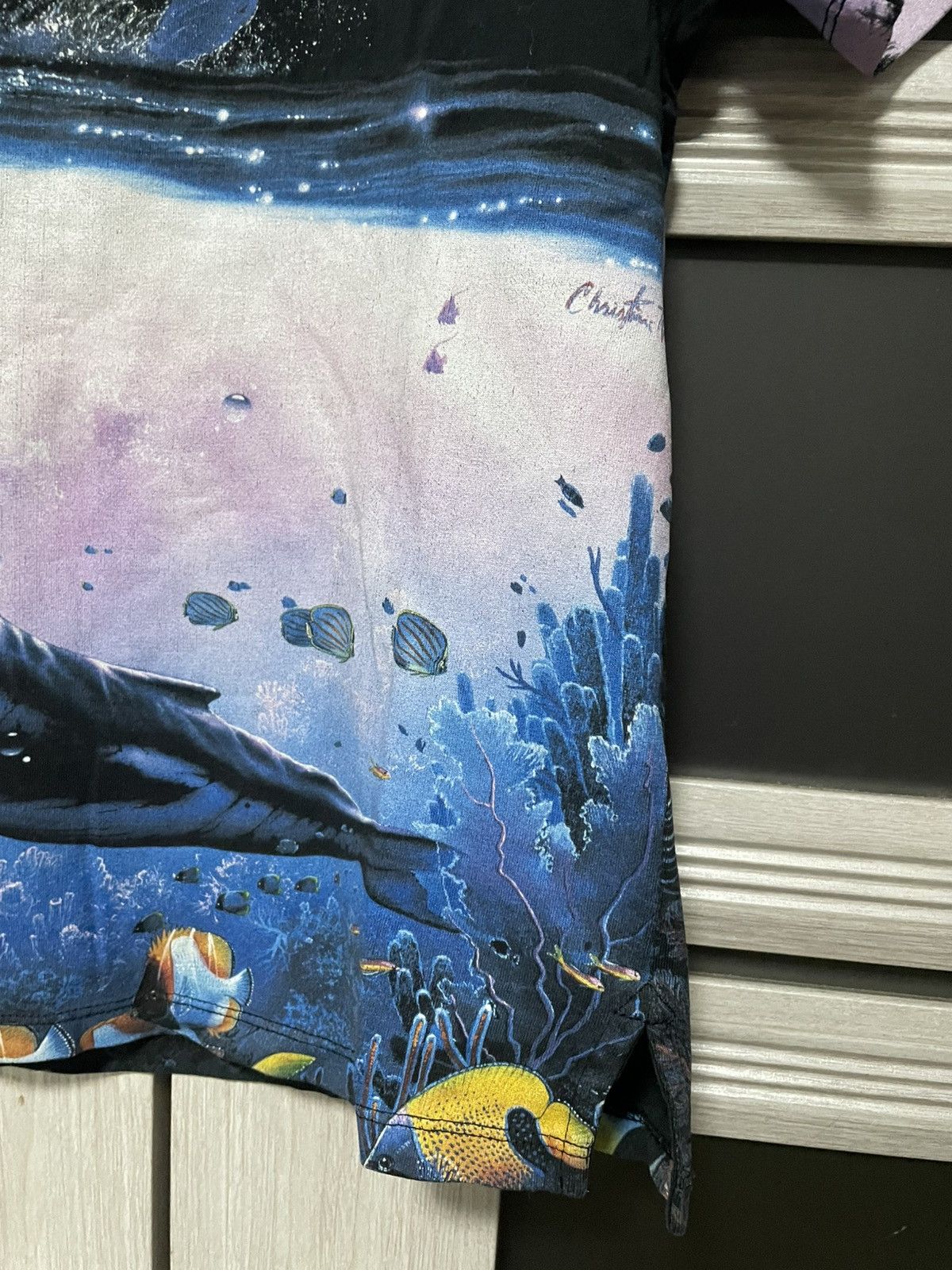 Opening Ceremony Rare Opening Ceremony Christian Riese Lassen Galaxy T Shirt Size US S / EU 44-46 / 1 - 8 Thumbnail
