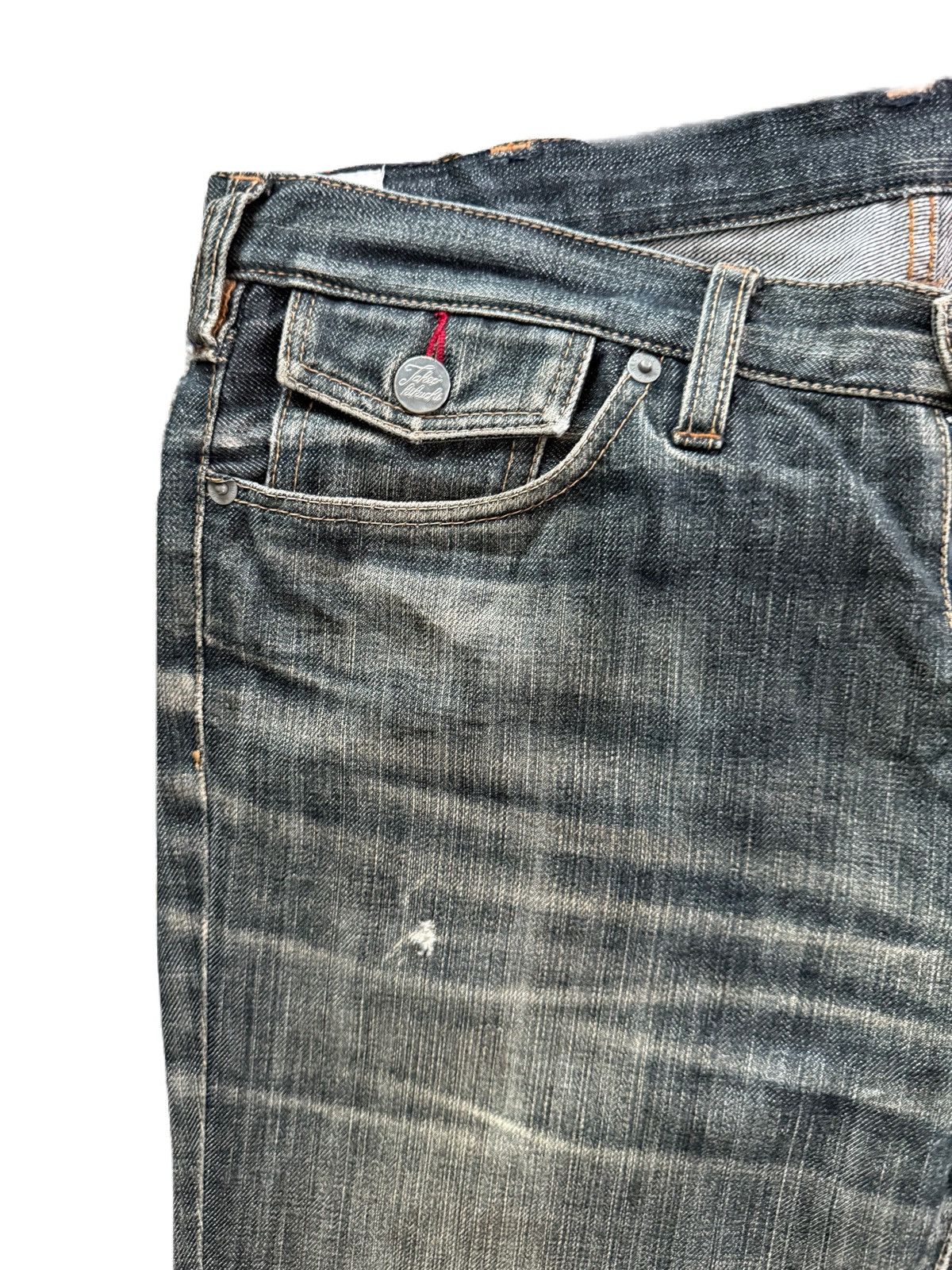 Takeo Kikuchi Japan Brand Distress Denim Takeo Kikuchi Straight Type Size US 32 / EU 48 - 7 Thumbnail