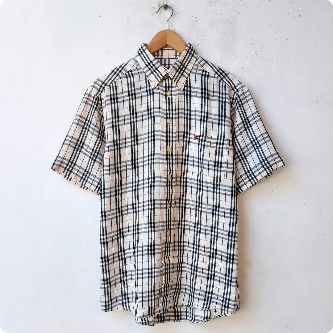 Burberry Burberry London Nova Check Button Shirts Size US M / EU 48-50 / 2 - 1 Thumbnail
