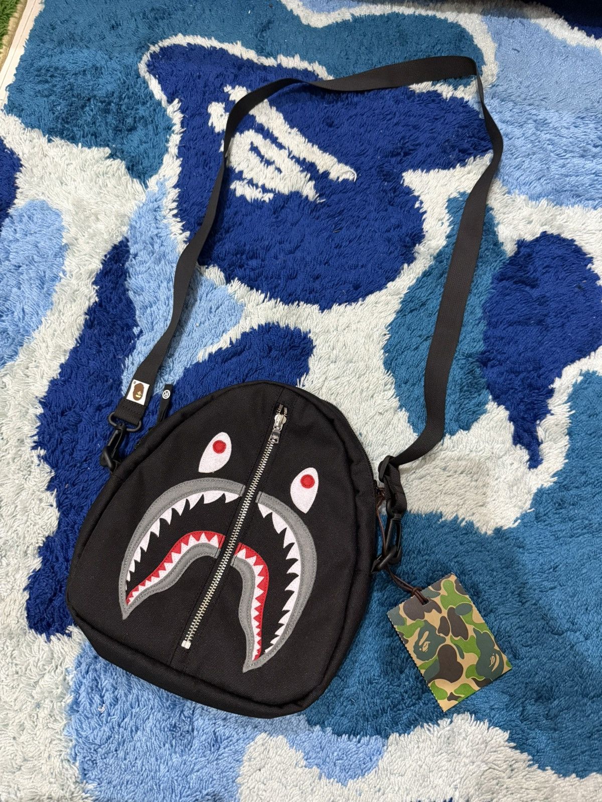 Bape Bape Shark Sling Bag Size ONE SIZE - 1 Thumbnail